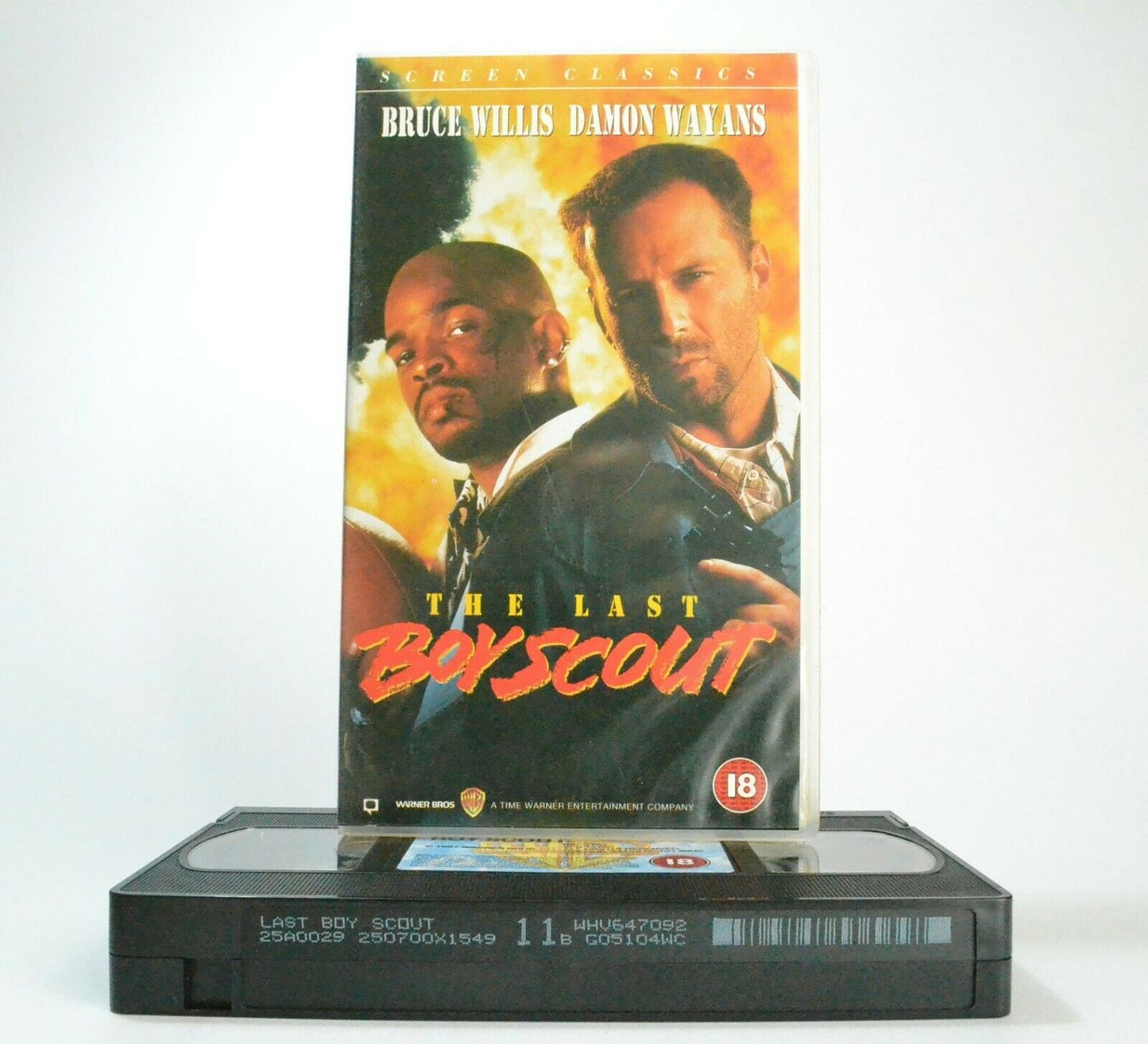 The Last Boy Scout: Film By T.Scott - Action Comedy - B.Willis/D.Wayans - VHS-