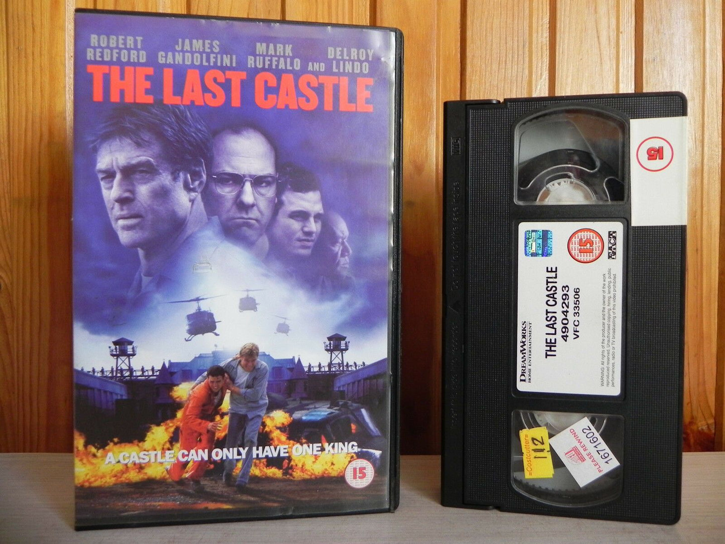 The Last Castle - Dreamworks - Action - Robert Redford - Mark Ruffalo - Pal VHS-