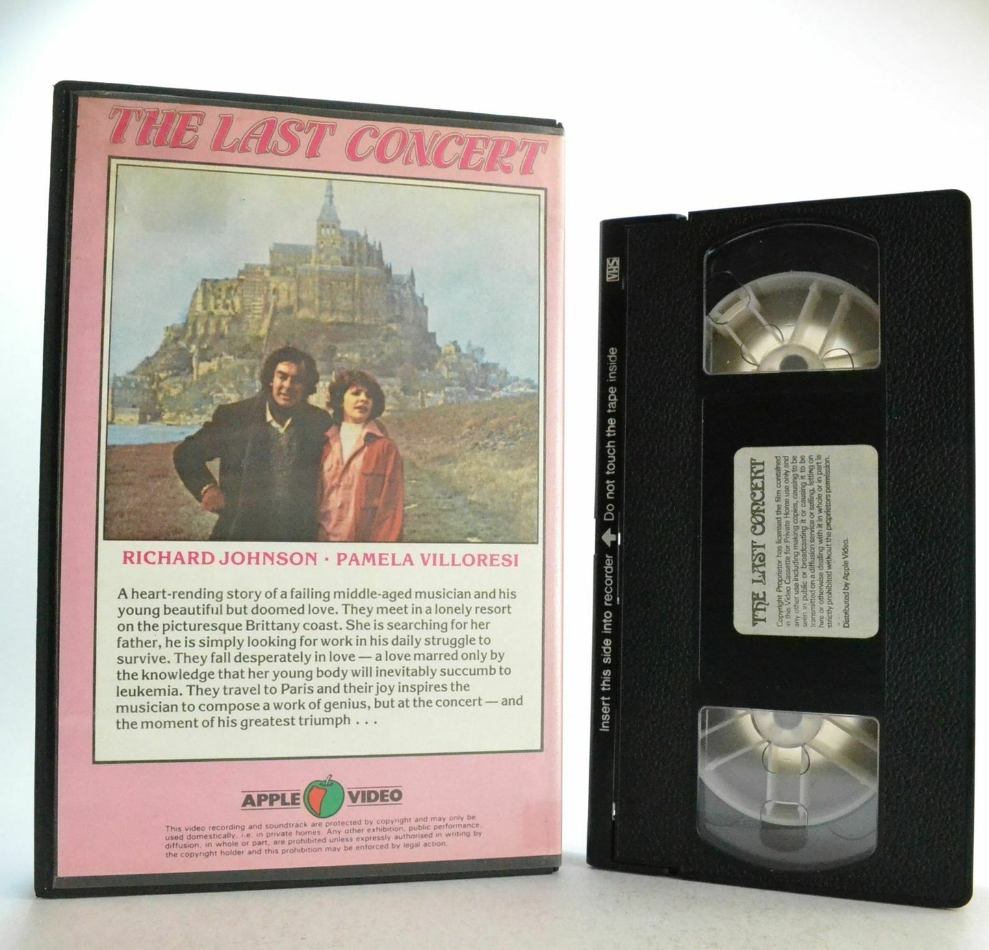 The Last Concert: Stella, Take All Of Me - Italian Drama - Apple Pre Cert - VHS-