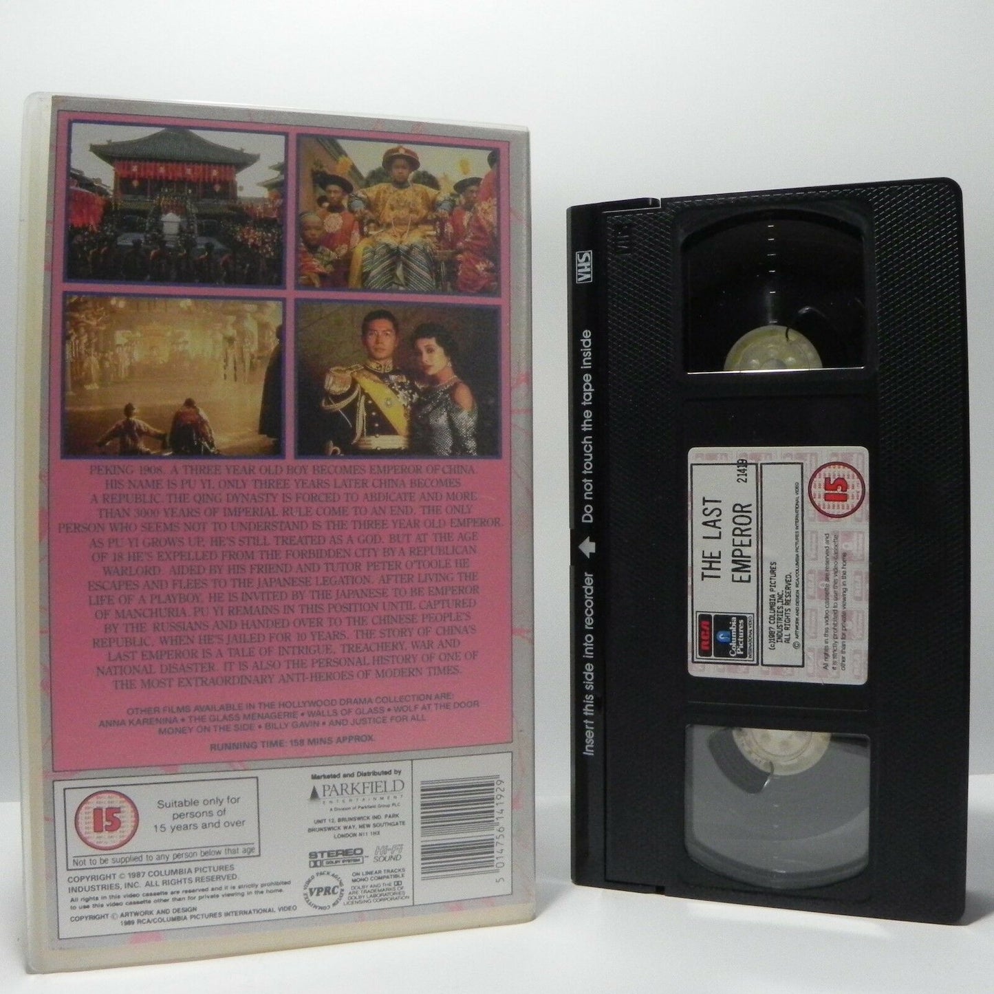 The Last Emperor: A True Story - (1987) B.Bertolucci Film - Joan Chen - Pal VHS-