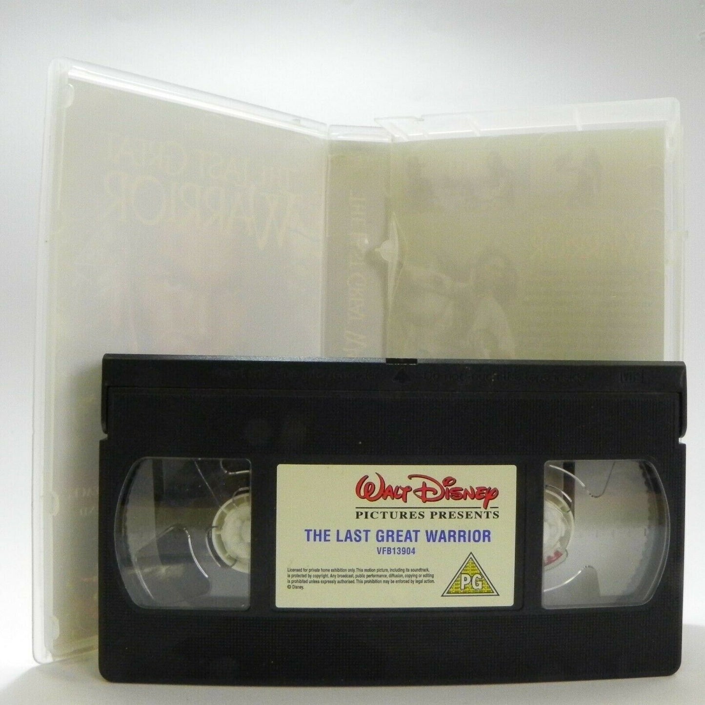 The Last Great Warrior - Walt Disney - Classic Adventure - Family - Pal VHS-