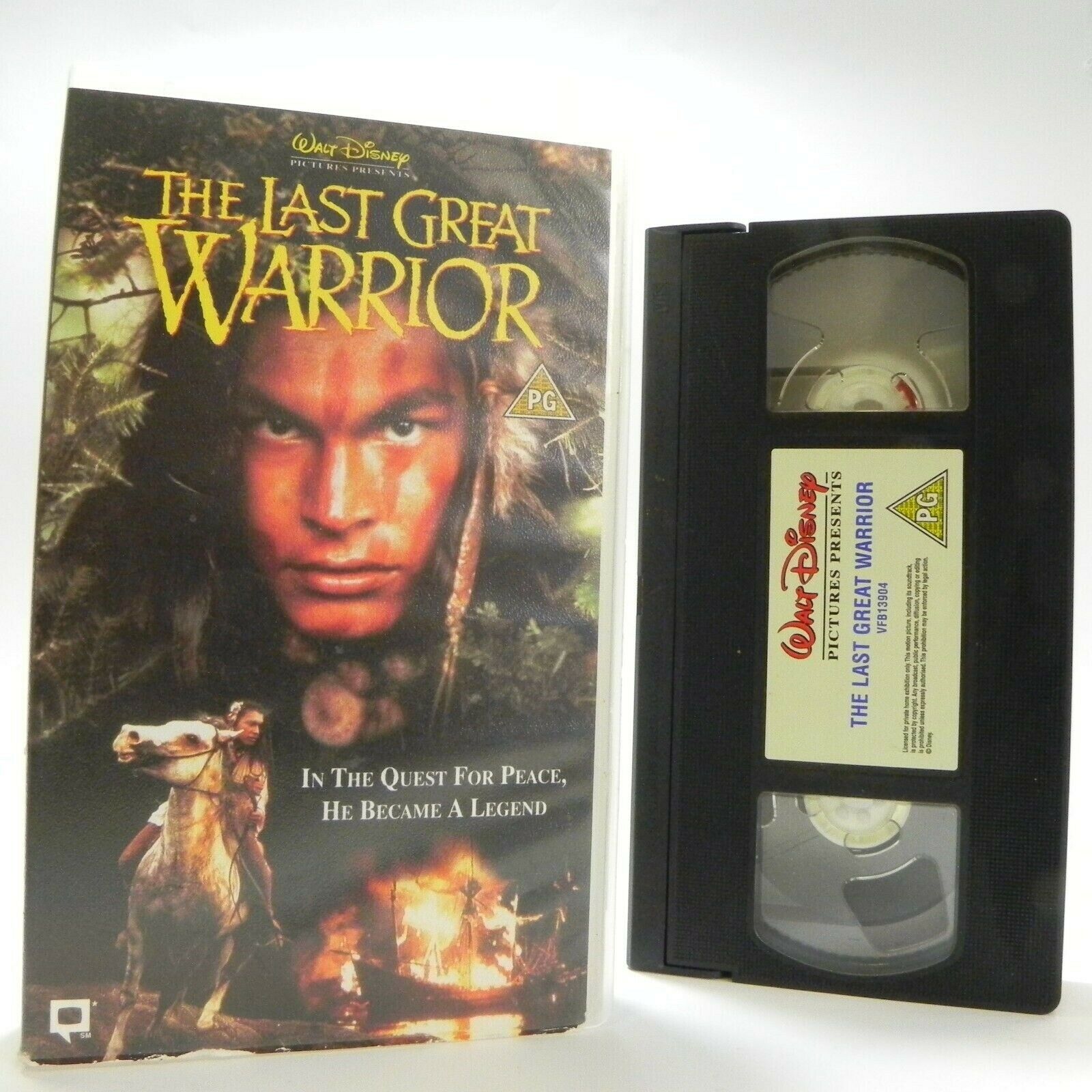 The Last Great Warrior - Walt Disney - Classic Adventure - Family - Pal VHS-