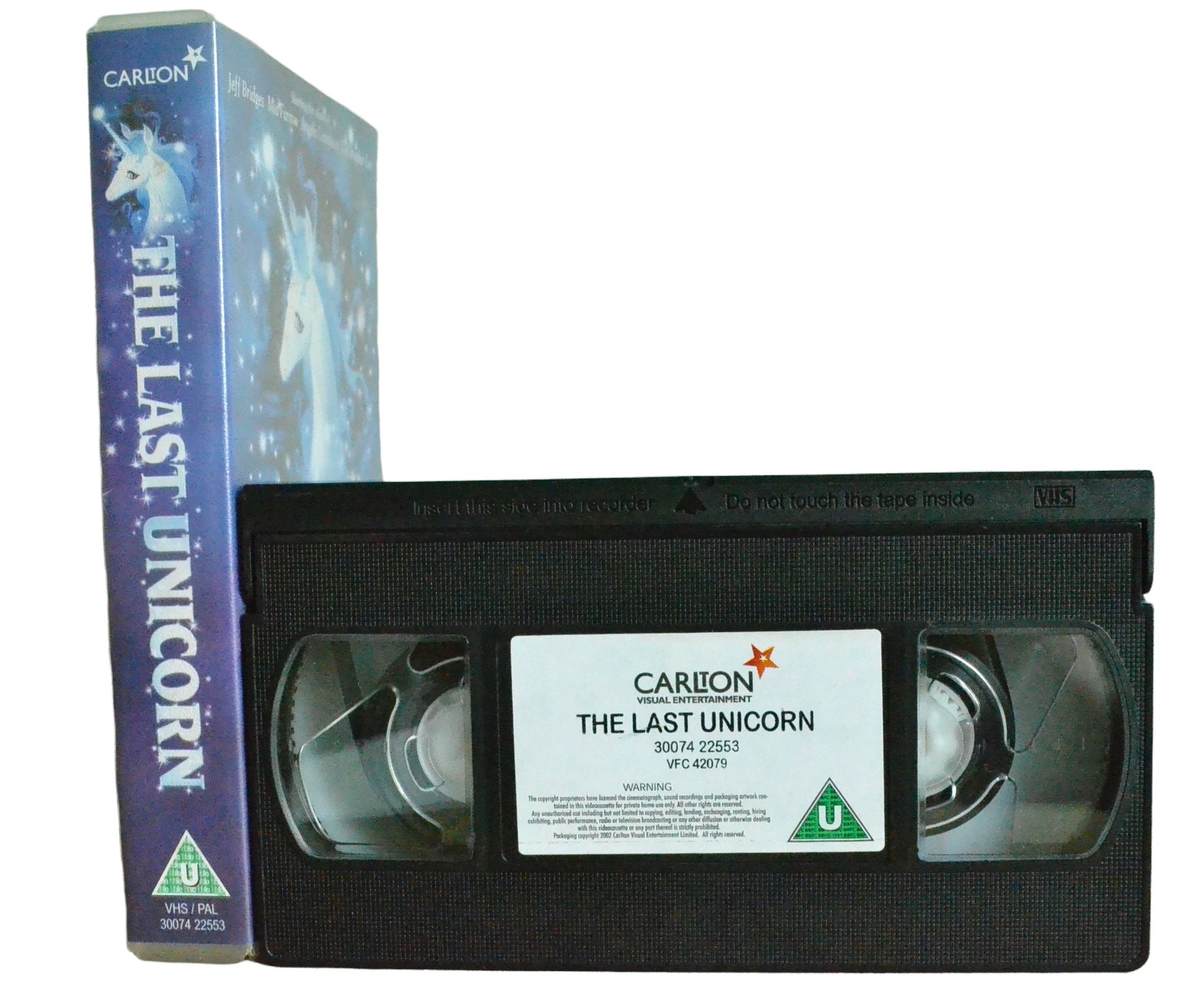 The Last Unicorn - Carlton - Children's - Pal VHS-