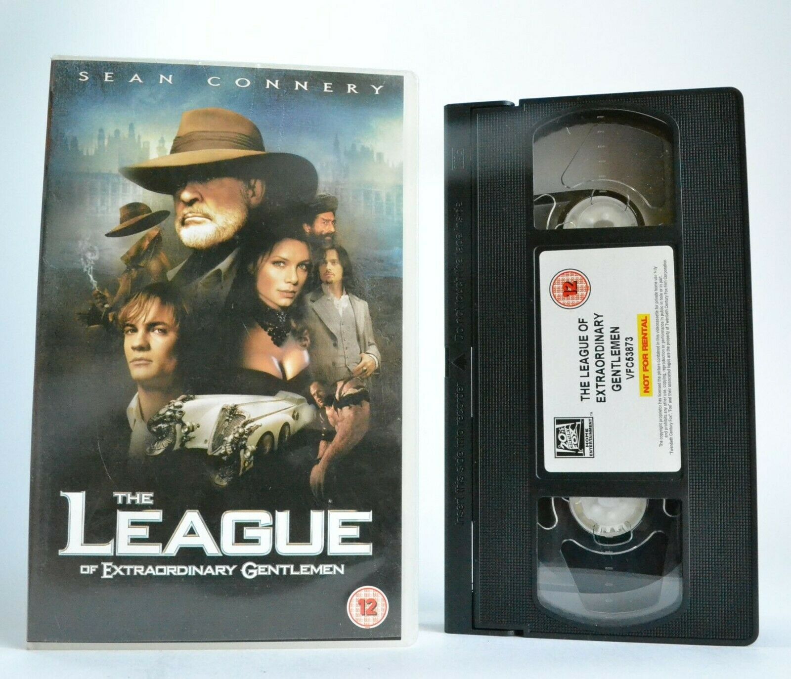 The League Of Extraordinary Gentlemen [Steampunk] Adventure - Sean Connery - VHS-