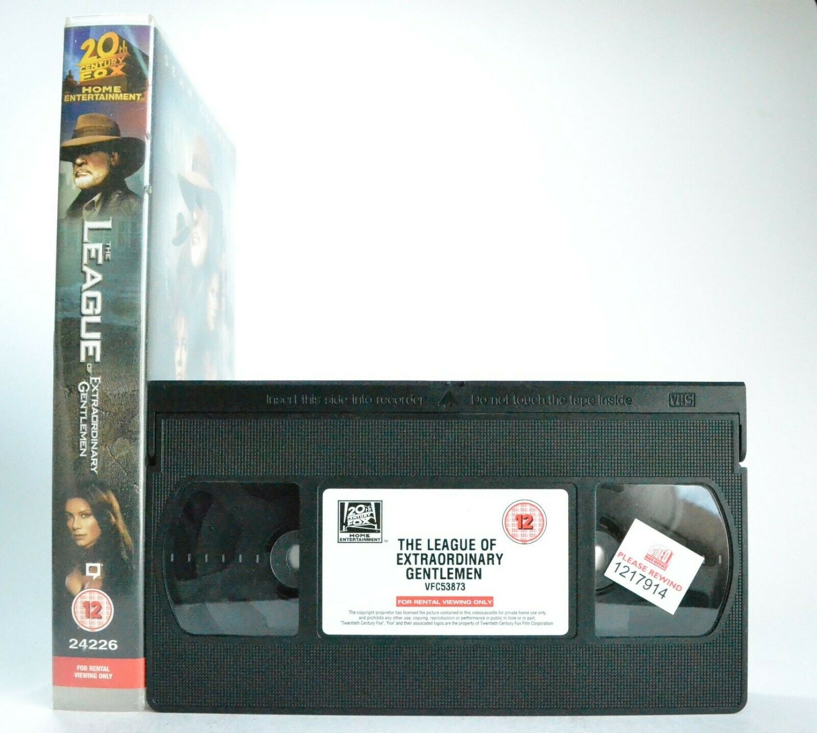 The League Of Extraordinary Gentlemen: Steampunk Film - Sean Connery - Pal VHS-