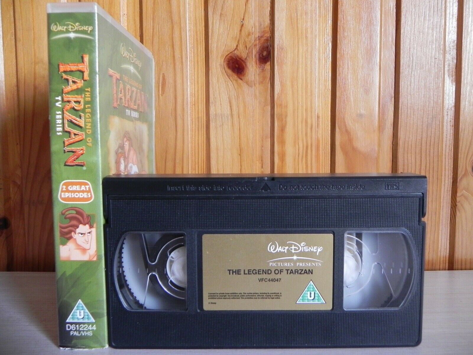 The Legend Of Tarzan TV - Disney - Two Great Episodes - Cartoon - Kids - VHS-