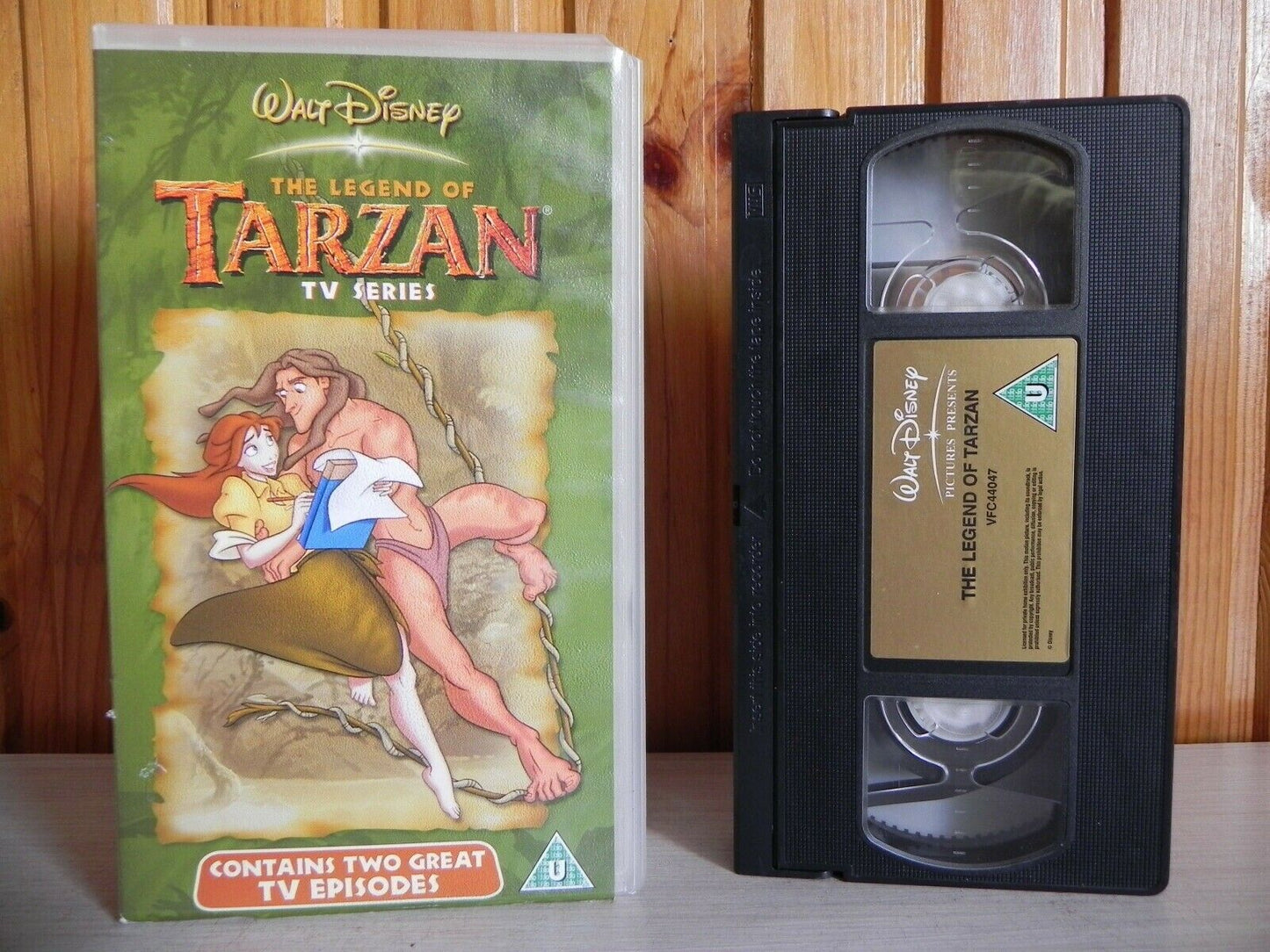 The Legend Of Tarzan TV - Disney - Two Great Episodes - Cartoon - Kids - VHS-