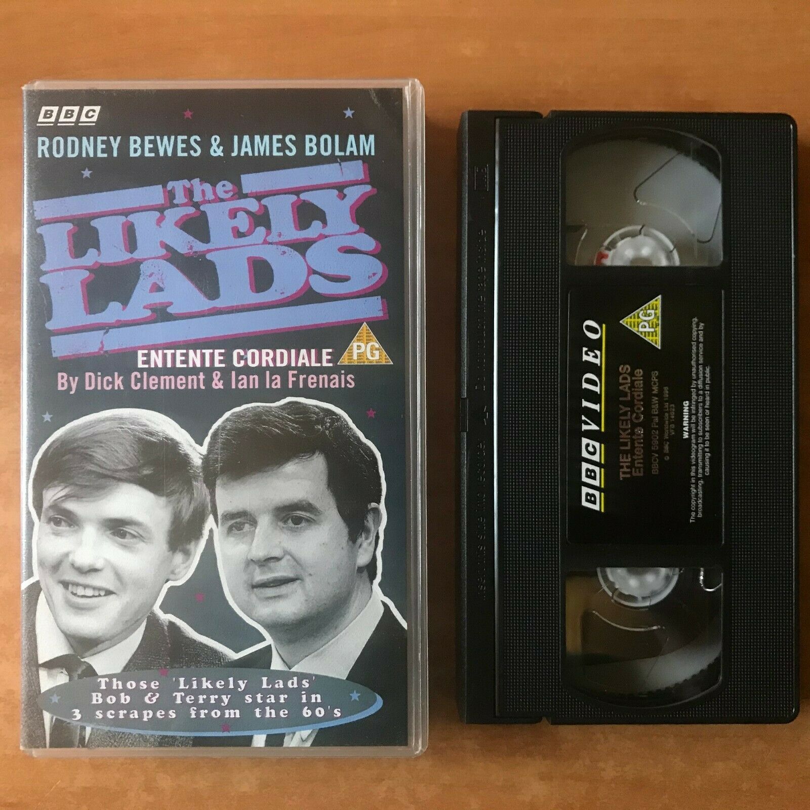 The Likely Lads: Entente Coridale; (BBC) Rodney Bewes / James Bolam - Pal VHS-