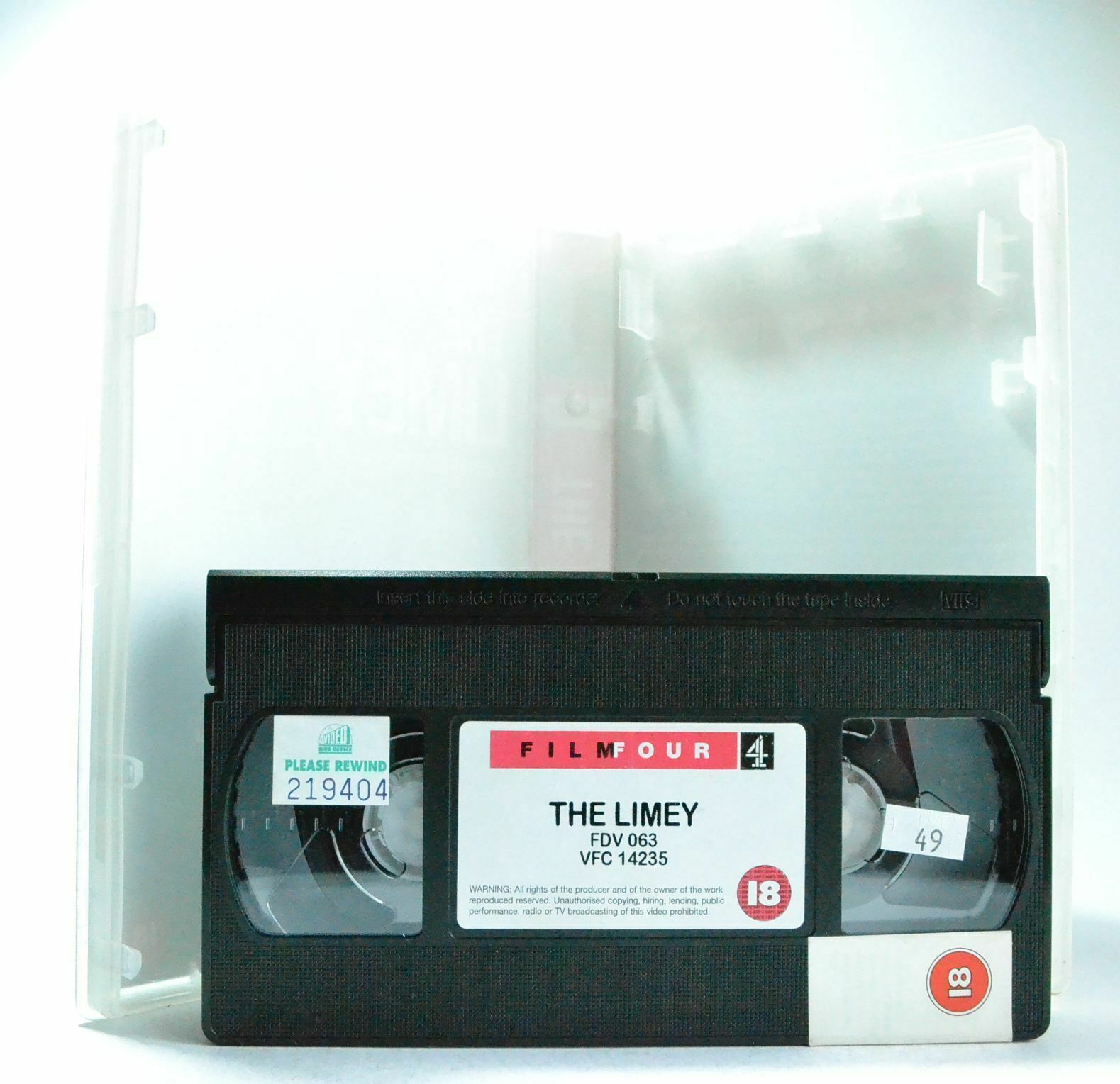 The Limey: Film By S.Soderbergh - Crime Drama - Large Box - Terrance Stamp - VHS-