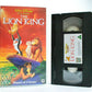 The Lion King: 1st Cinema Filler - Walt Disney Classic - Children's - Pal VHS-