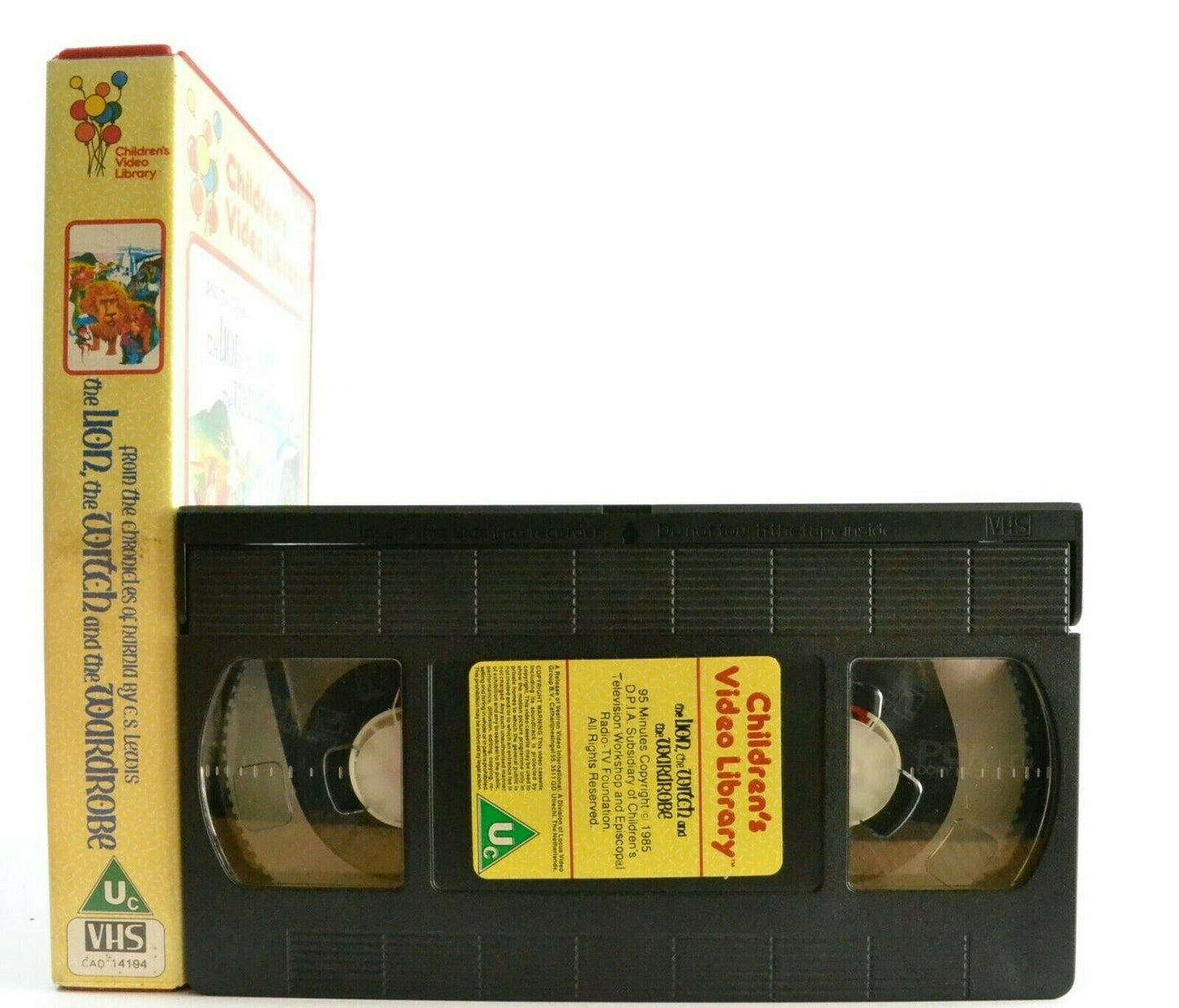 The Lion, The Witch And The Wardrobe: By C.S.Lewis - Animated - Children's - VHS-