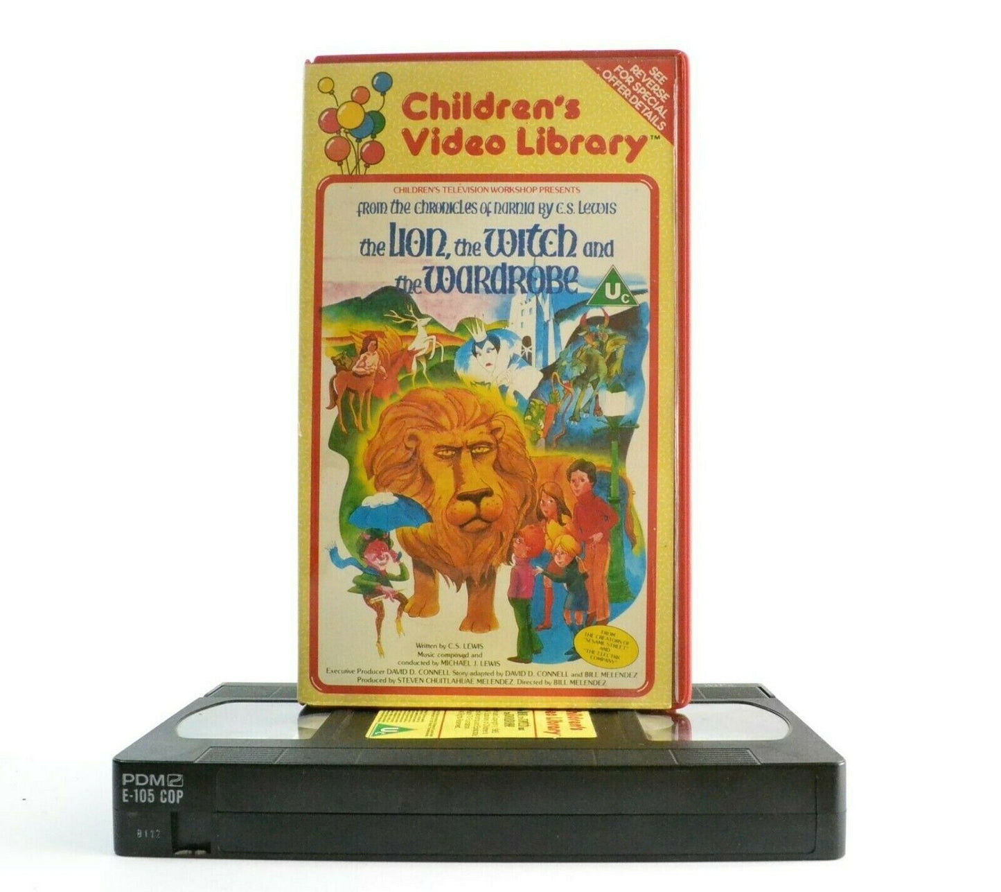 The Lion, The Witch And The Wardrobe: By C.S.Lewis - Animated - Children's - VHS-