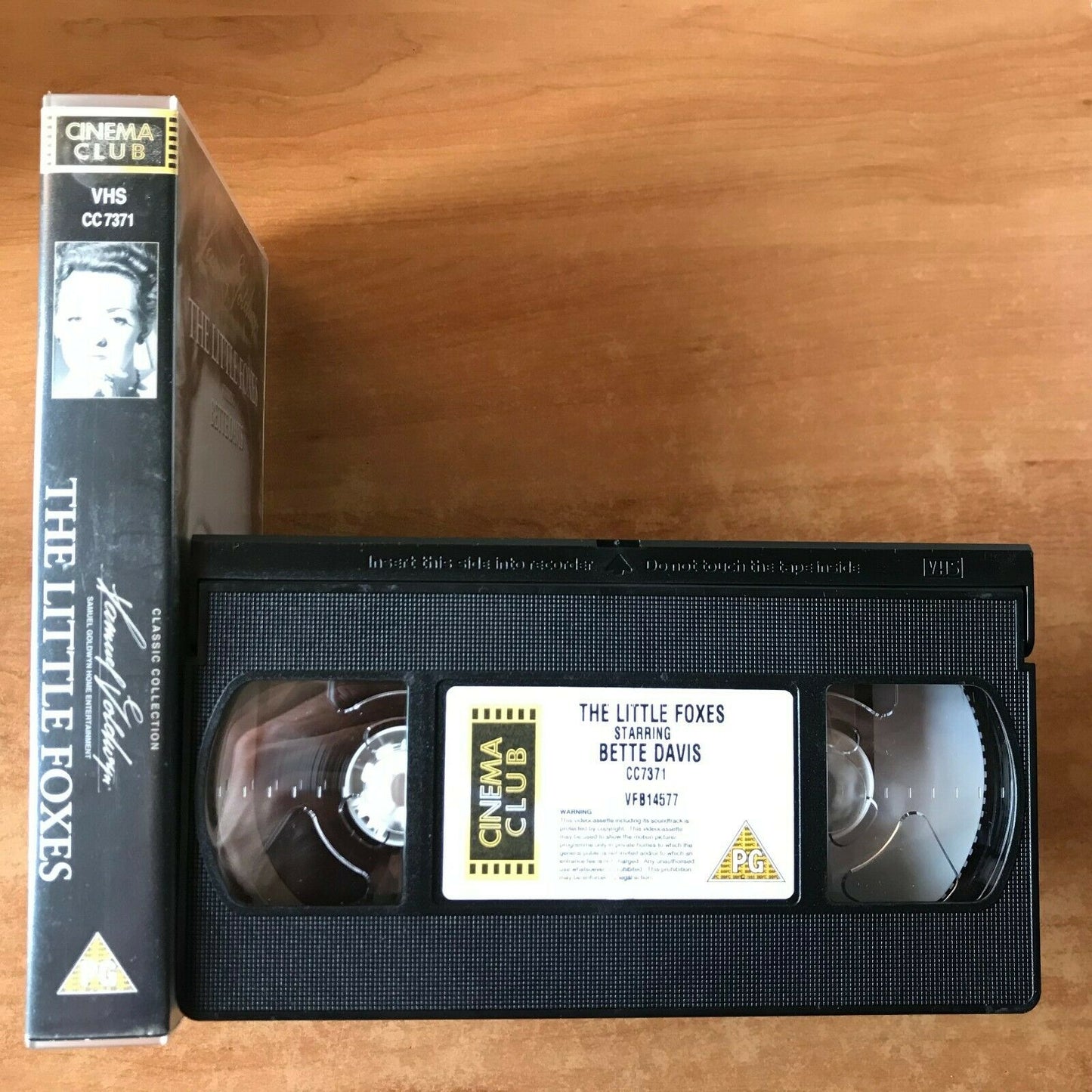 The Little Foxes (1941): Romantic Drama - Bette Davis / Teresa Wright - Pal VHS-