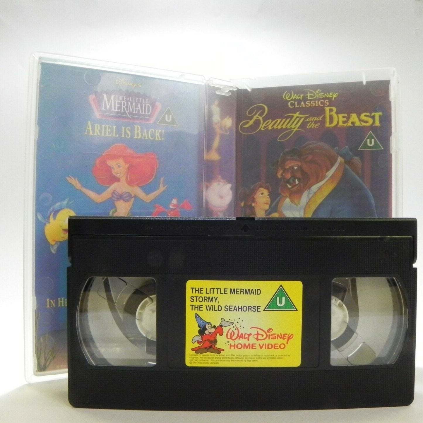 The Little Mermaid: Stormy, The Wild Seahorse - Vol. 2 - Animated - Kids - VHS-