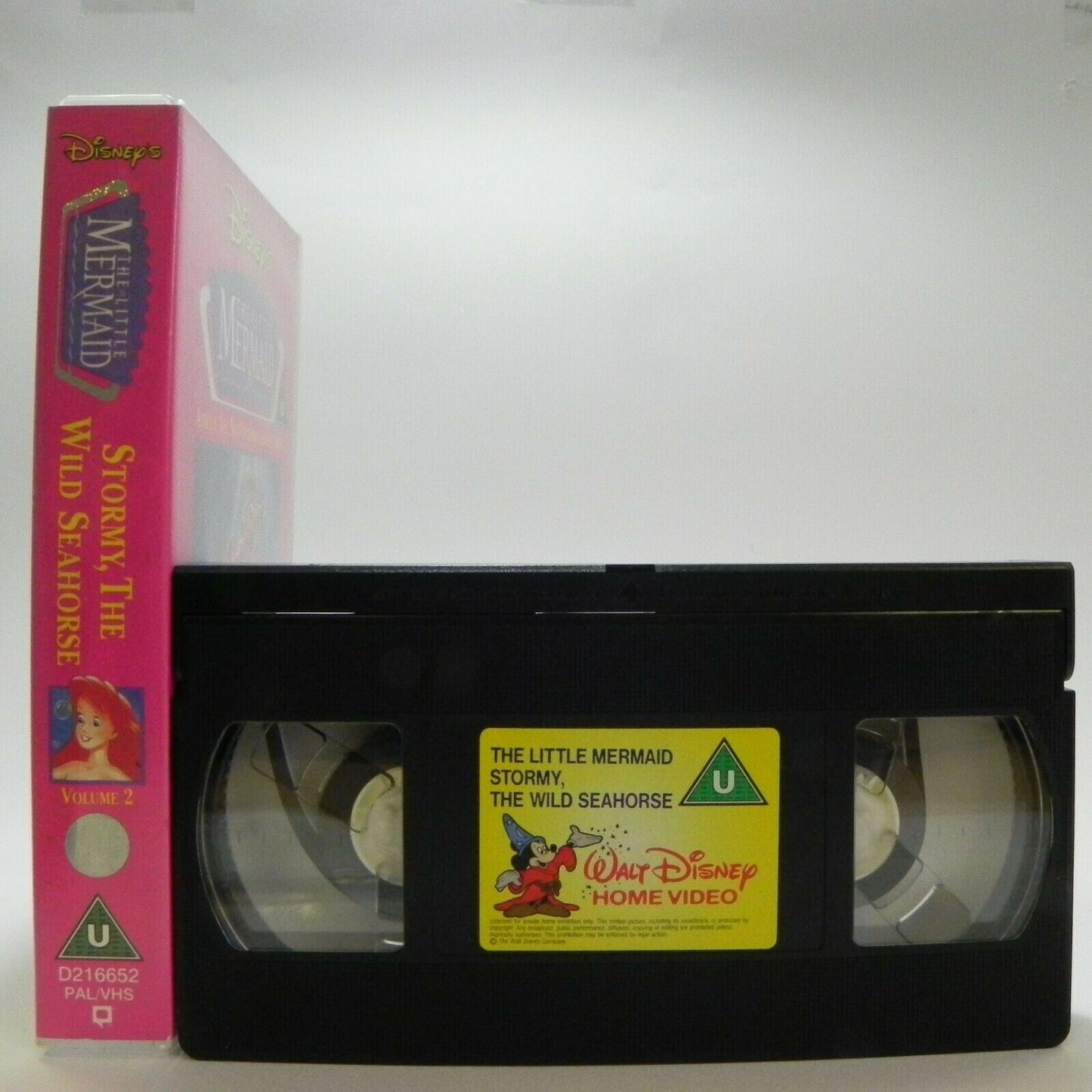 The Little Mermaid: Stormy, The Wild Seahorse - Vol. 2 - Animated - Kids - VHS-