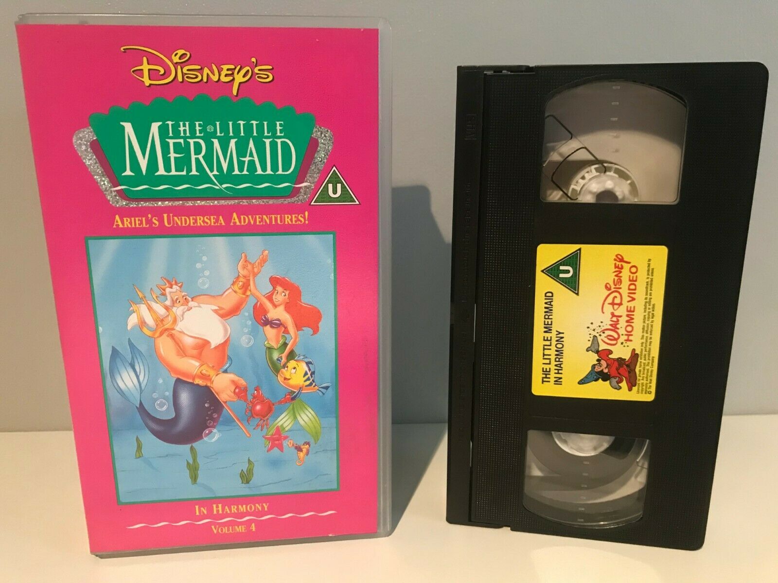 The Little Mermaid (Vol.4): In Harmony - Disney - Animates - Children's - VHS-