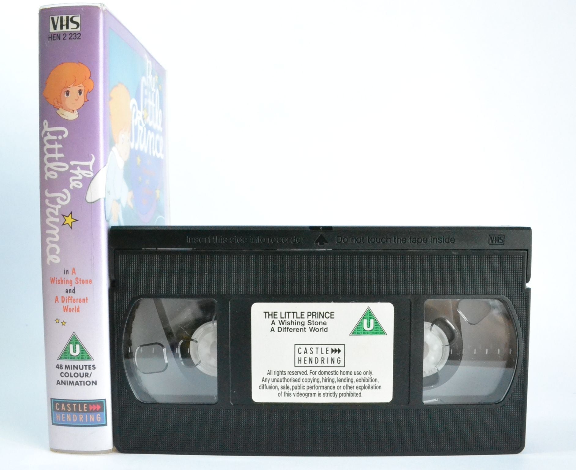 The Little Prince: A Wishing Stone - A Different World - Charming Children - VHS-