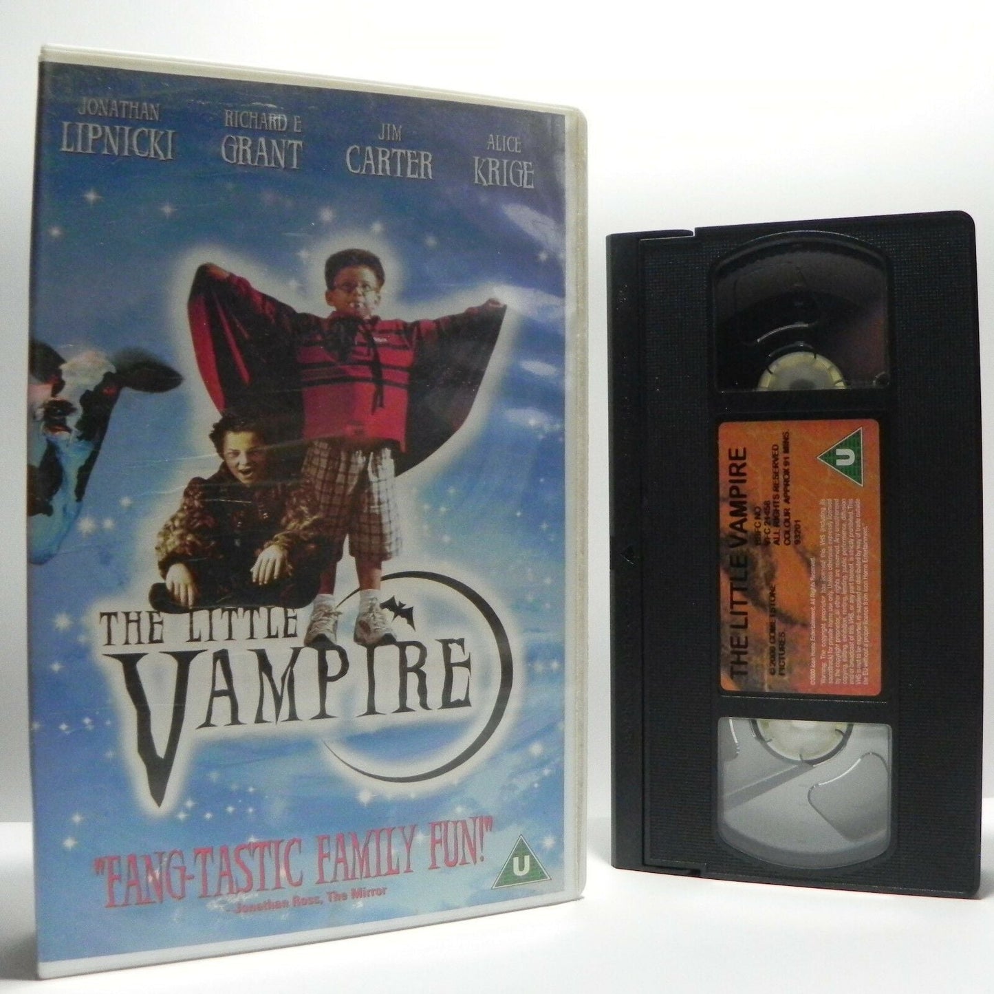 The Little Vampire: Large Box Ex-Rental - Fantasy - Jonathan Lipnicki - Pal VHS-