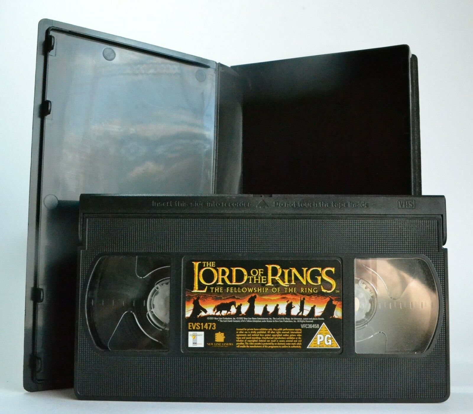 The Lord Of The Rings: The Fellowship Of The Ring; Peter Jackson - Fantasy - VHS-