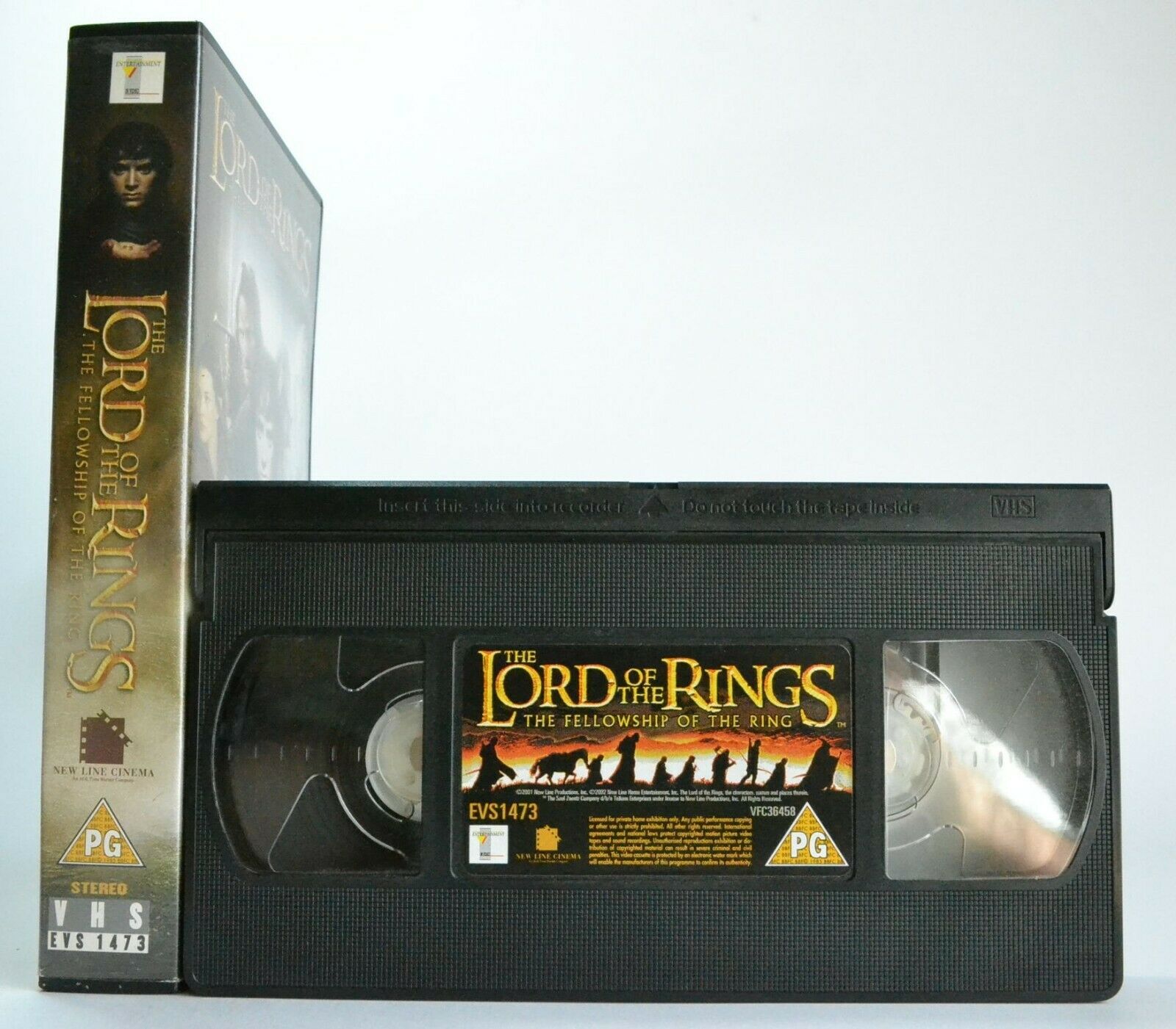 The Lord Of The Rings: The Fellowship Of The Ring; Peter Jackson - Fantasy - VHS-