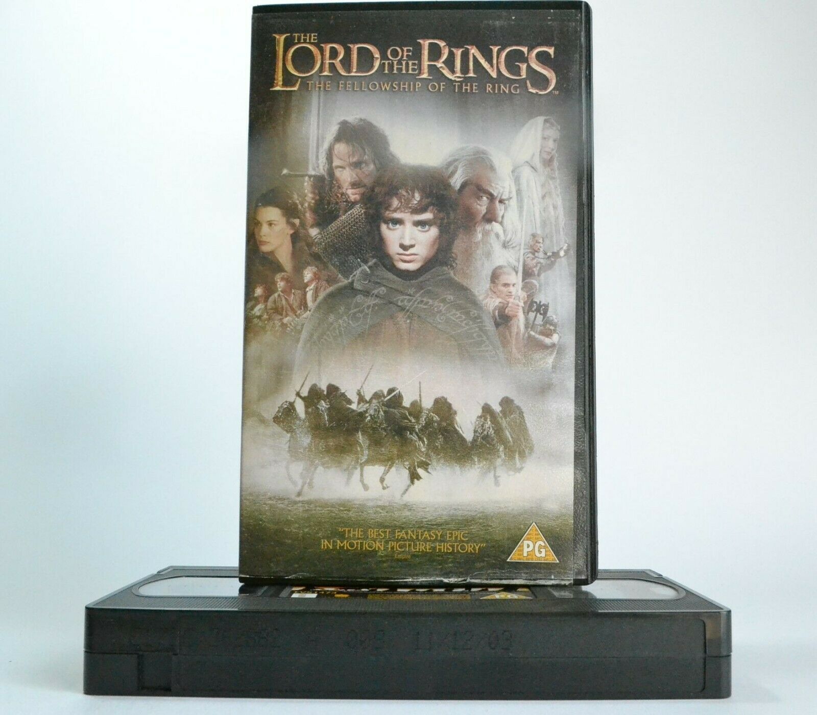 The Lord Of The Rings: The Fellowship Of The Ring; Peter Jackson - Fantasy - VHS-