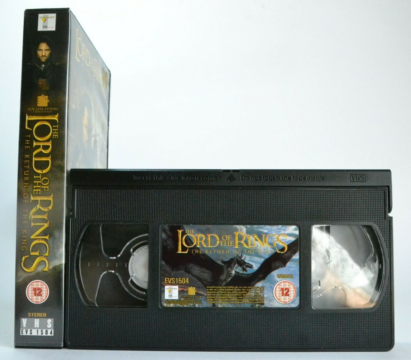 The Lord Of The Rings: The Return Of The King; Peter Jackson - Fantasy - Pal VHS-