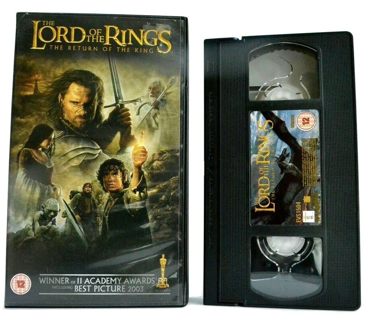 The Lord Of The Rings: The Return Of The King; Peter Jackson - Fantasy - Pal VHS-