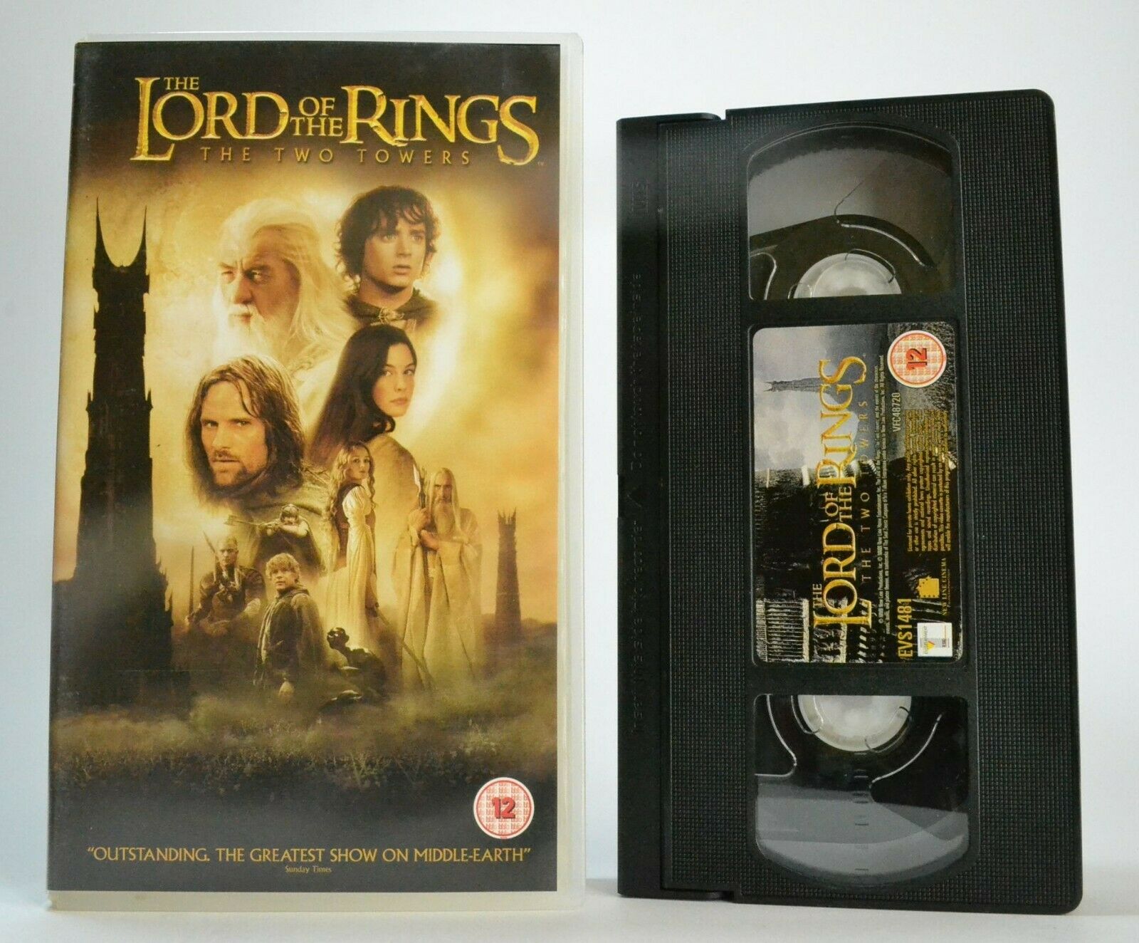 The Lord Of The Rings: The Two Towers; <Peter Jackson> - (2002) Fantasy - VHS-