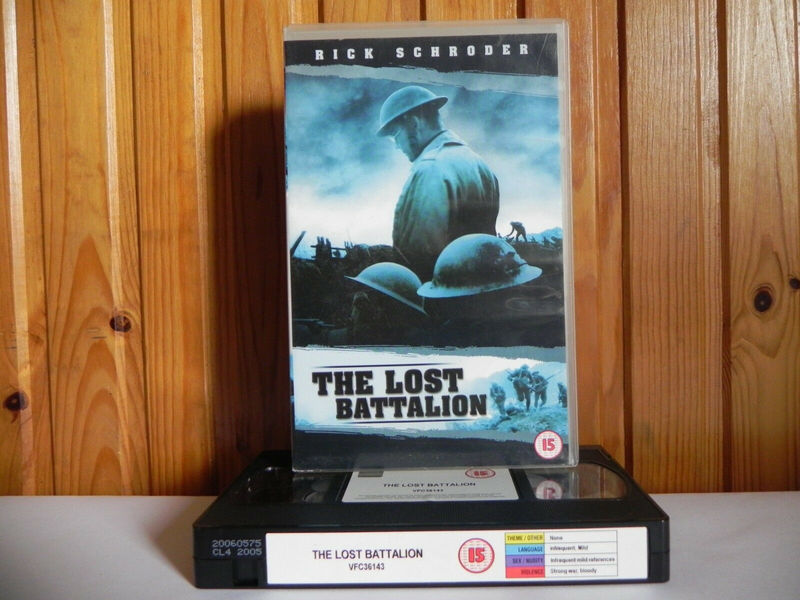 The Lost Battalion - Large Box - 20th Century - War Drama - Ex-Rental - Pal VHS-