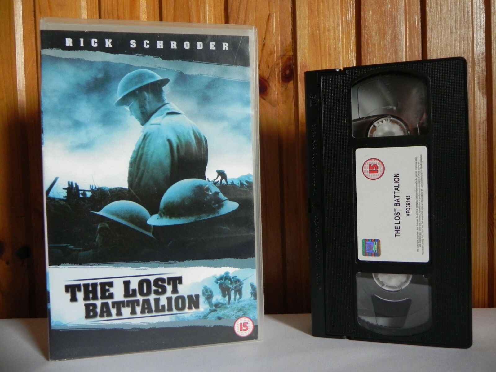 The Lost Battalion - Large Box - 20th Century - War Drama - Ex-Rental - Pal VHS-