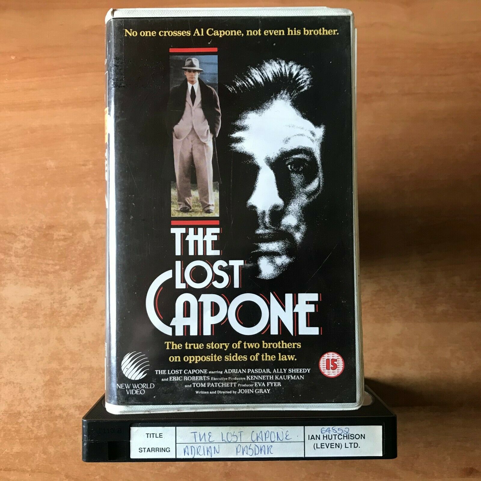 The Lost Capone: (1990) Made For TV - Crime Drama [Soft] Large Box - Pal VHS-