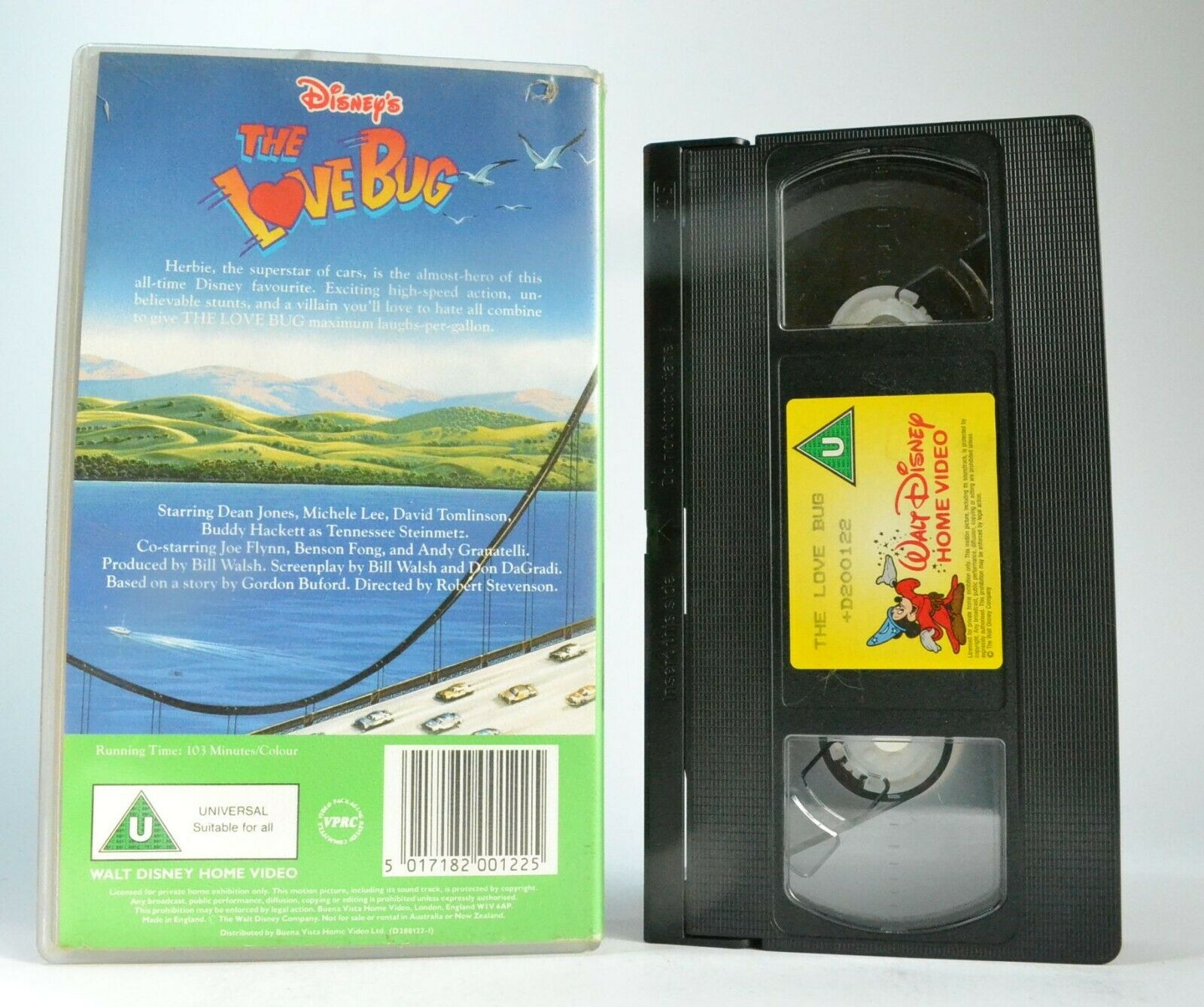 The Love Bug (1968); [Walt Disney]: Sport Adventure - Dean Jones - Kids - VHS-