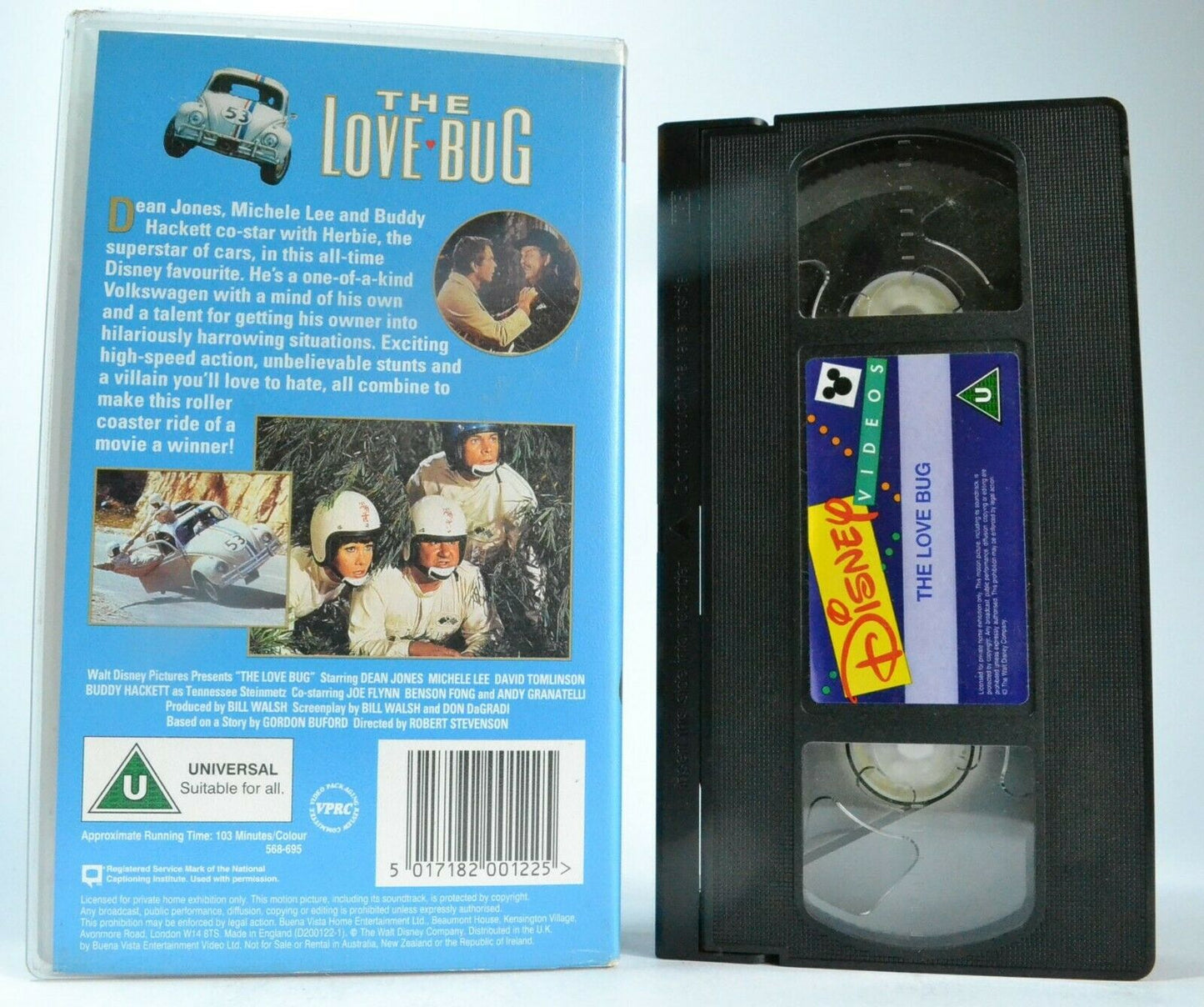 The Love Bug [Family Film Collection] Disney - Sport Adventure [Dean Jones] VHS-