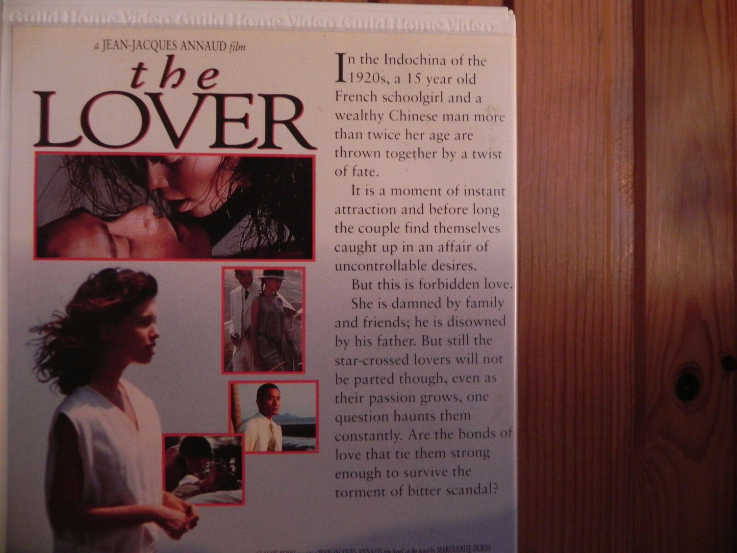 The Lover - Jane March - Risque Drama - Large Box Video - Ex-Rental - 8712 - VHS-