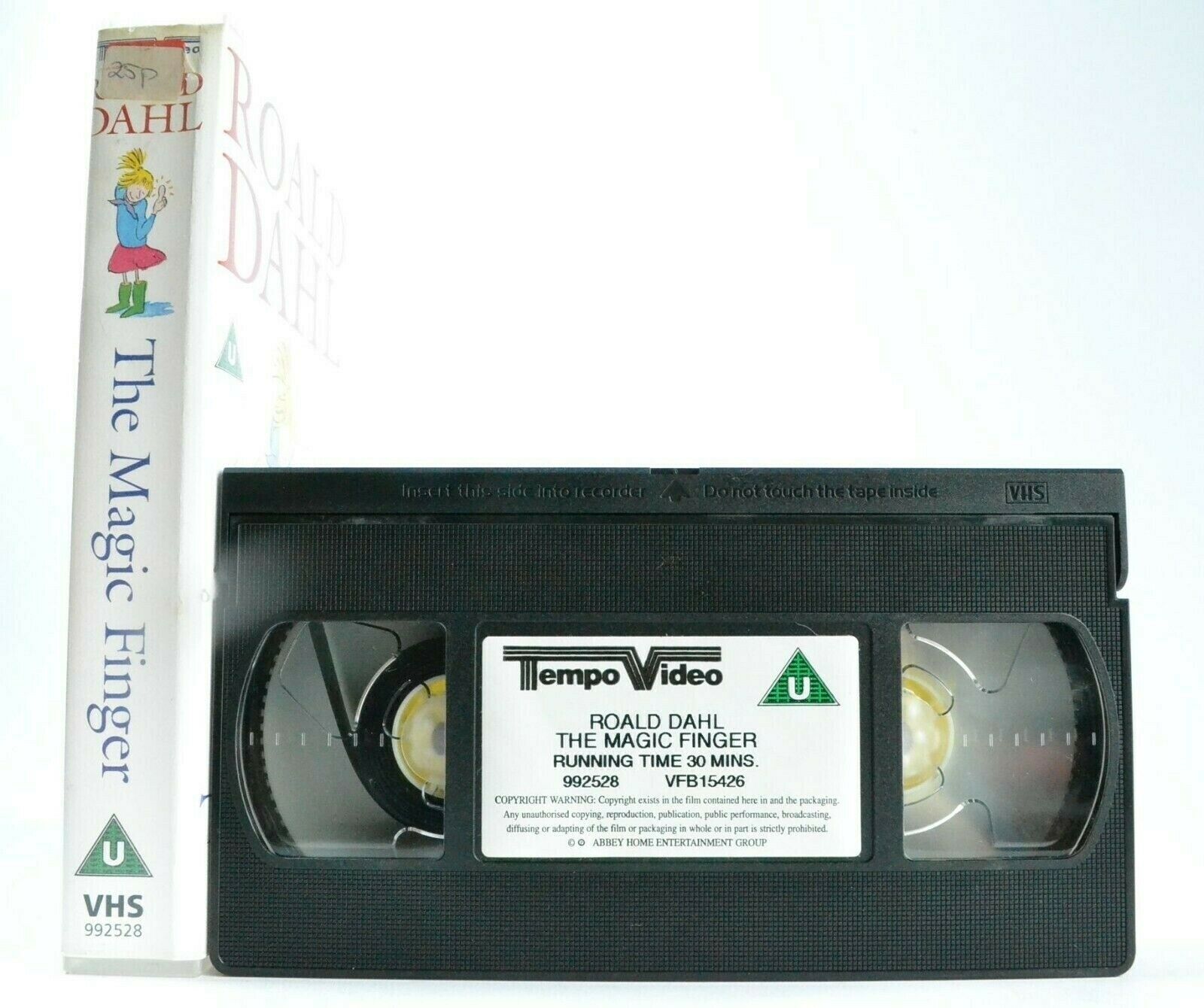 The Magic Finger; [Roald Dahl] -<Tempo Video>- [Caroline Quentin] - Kids - VHS-