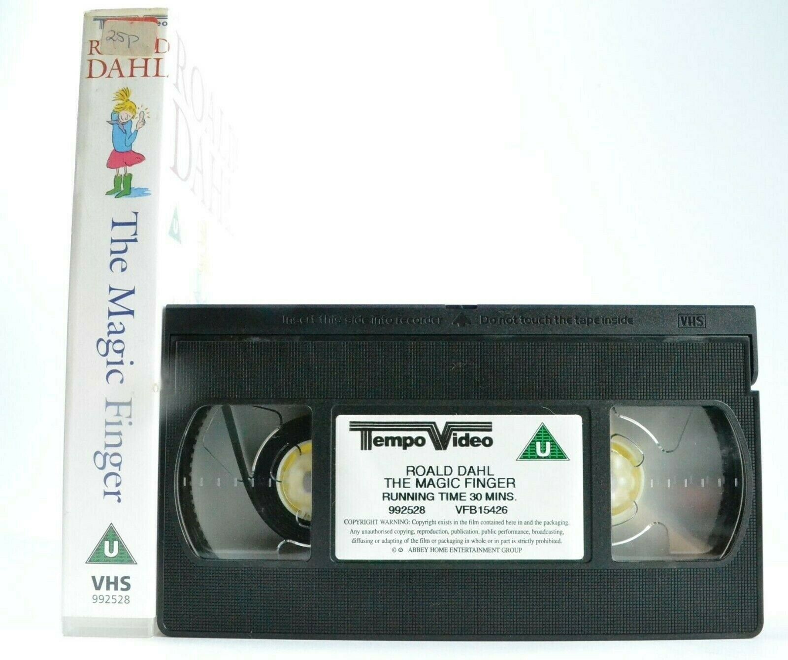 The Magic Finger; [Roald Dahl] -<Tempo Video>- [Caroline Quentin] - Kids - VHS-