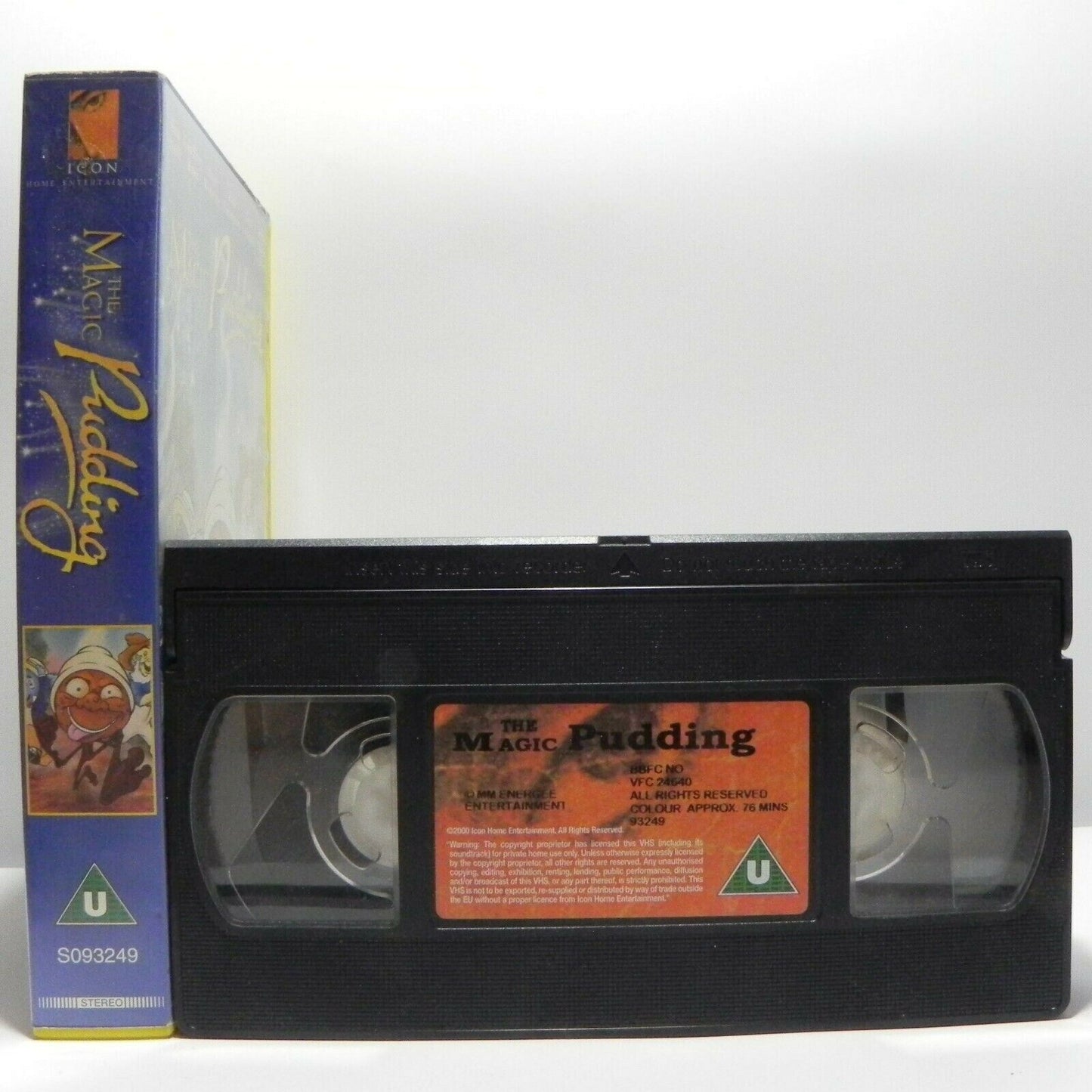 The Magic Pudding: Unique Animated Film - Fun And Adventure - Children's - VHS-