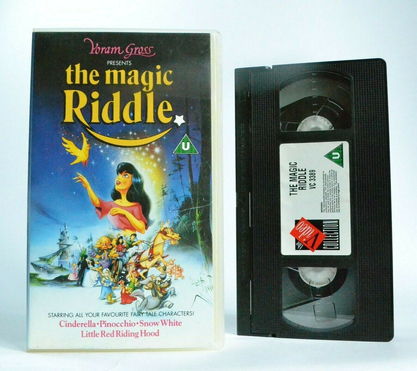 The Magic Riddle (1991): By Yoram Gross - Animated Fairytales - Children's - VHS-