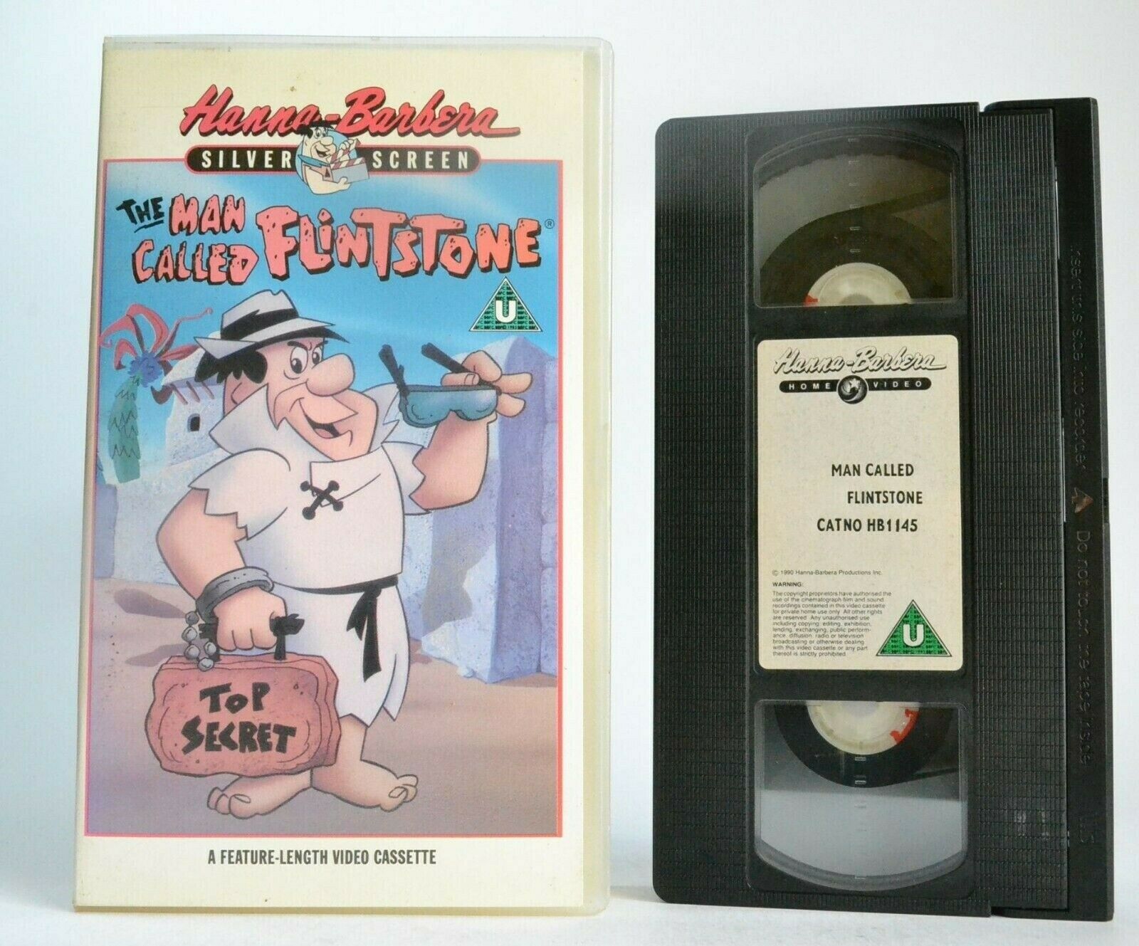 The Man Called Flintstone (1966): Animated Musical Comedy - Children's - Pal VHS-