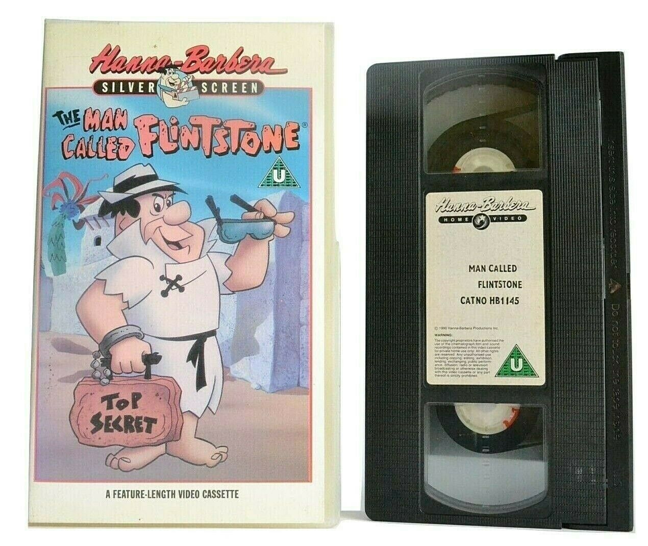 The Man Called Flintstone (1966): Animated Musical Comedy - Children's - Pal VHS-