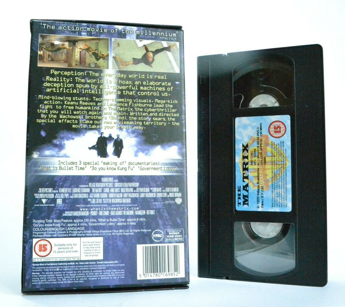 The Matrix - Special Collectors Issue - Sci-Fi Action - Keanu Reeves - Pal VHS-