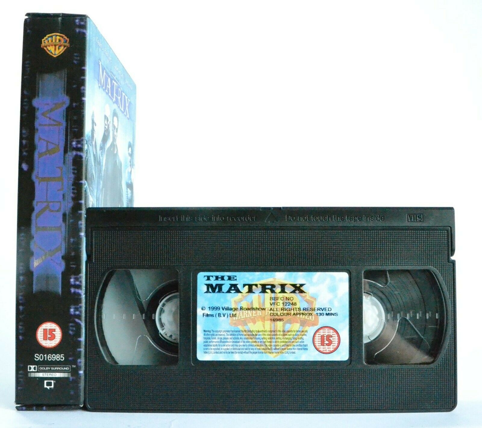 The Matrix - Special Collectors Issue - Sci-Fi Action - Keanu Reeves - Pal VHS-