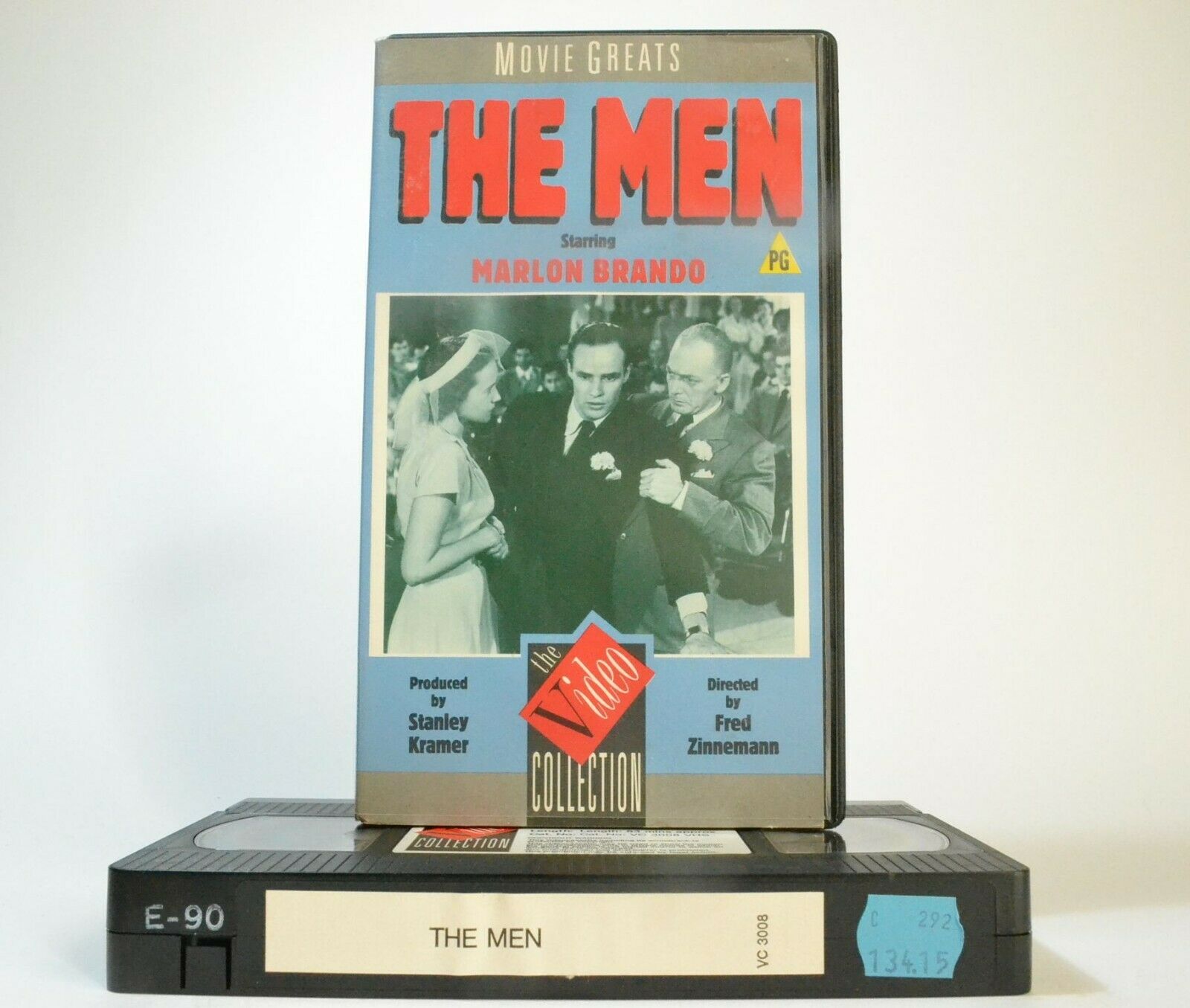 The Men; [Movie Greats] Drama - World War 2 - Marlon Brando/Teresa Wright - VHS-