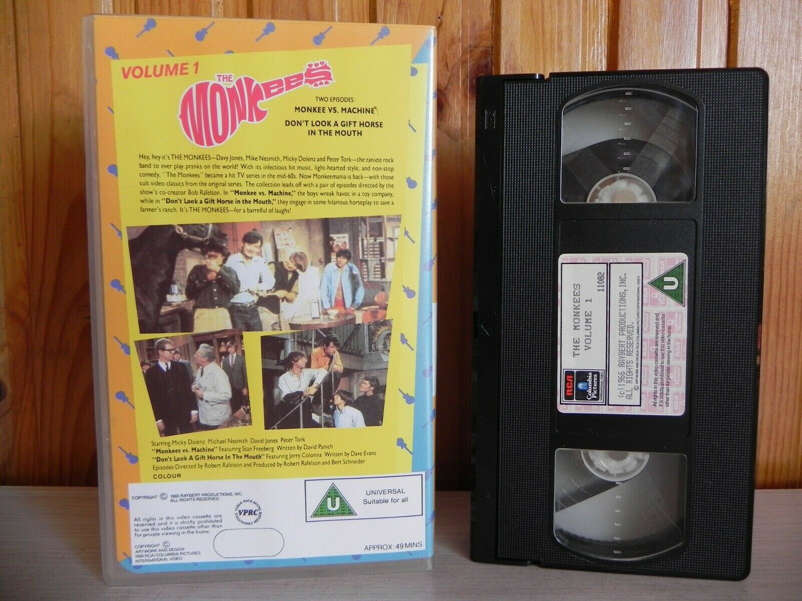 The Monkees - Volume 1 - The Hollywood 60's Collection - Two Episodes - Pal VHS-