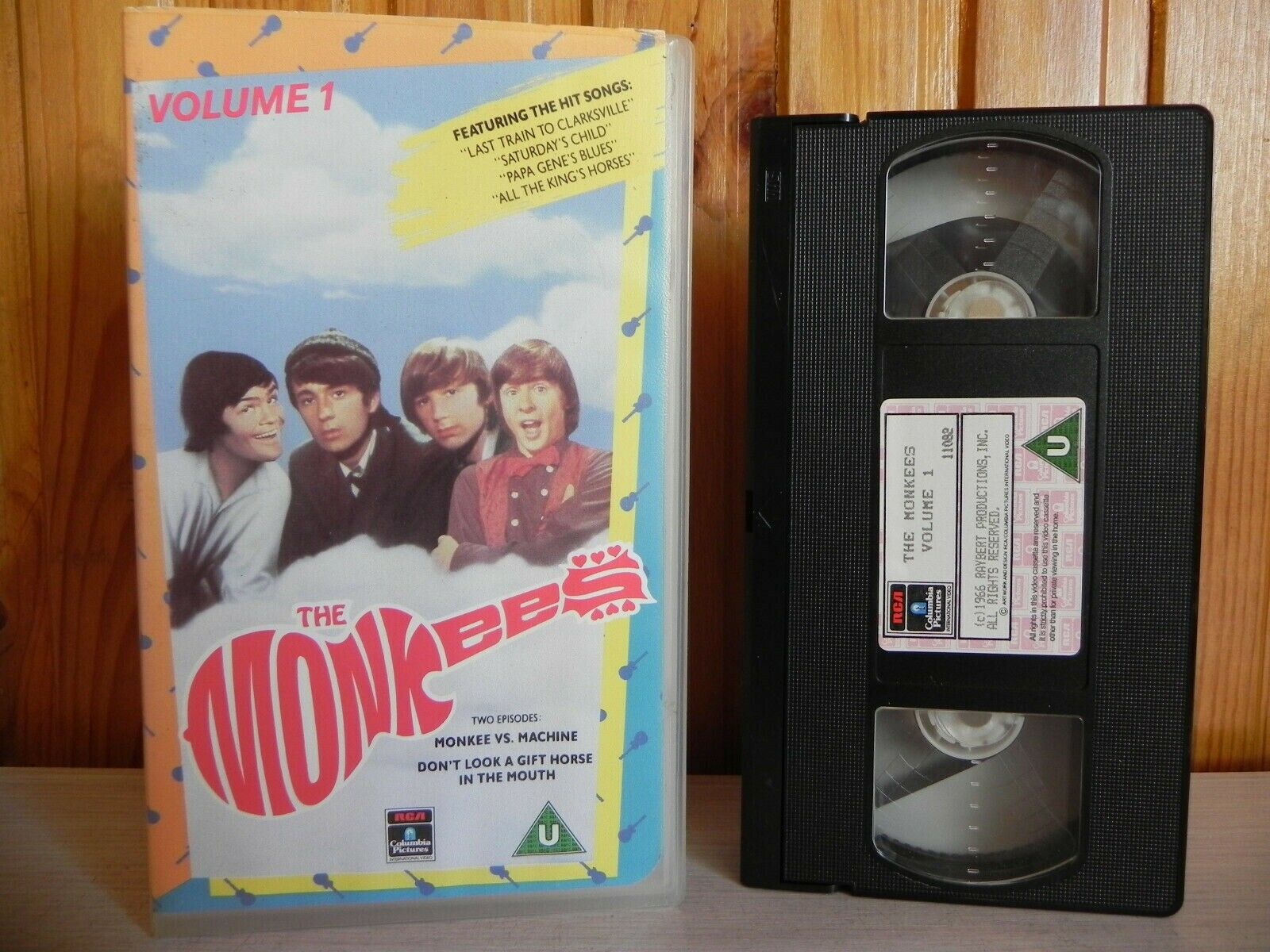 The Monkees - Volume 1 - The Hollywood 60's Collection - Two Episodes - Pal VHS-