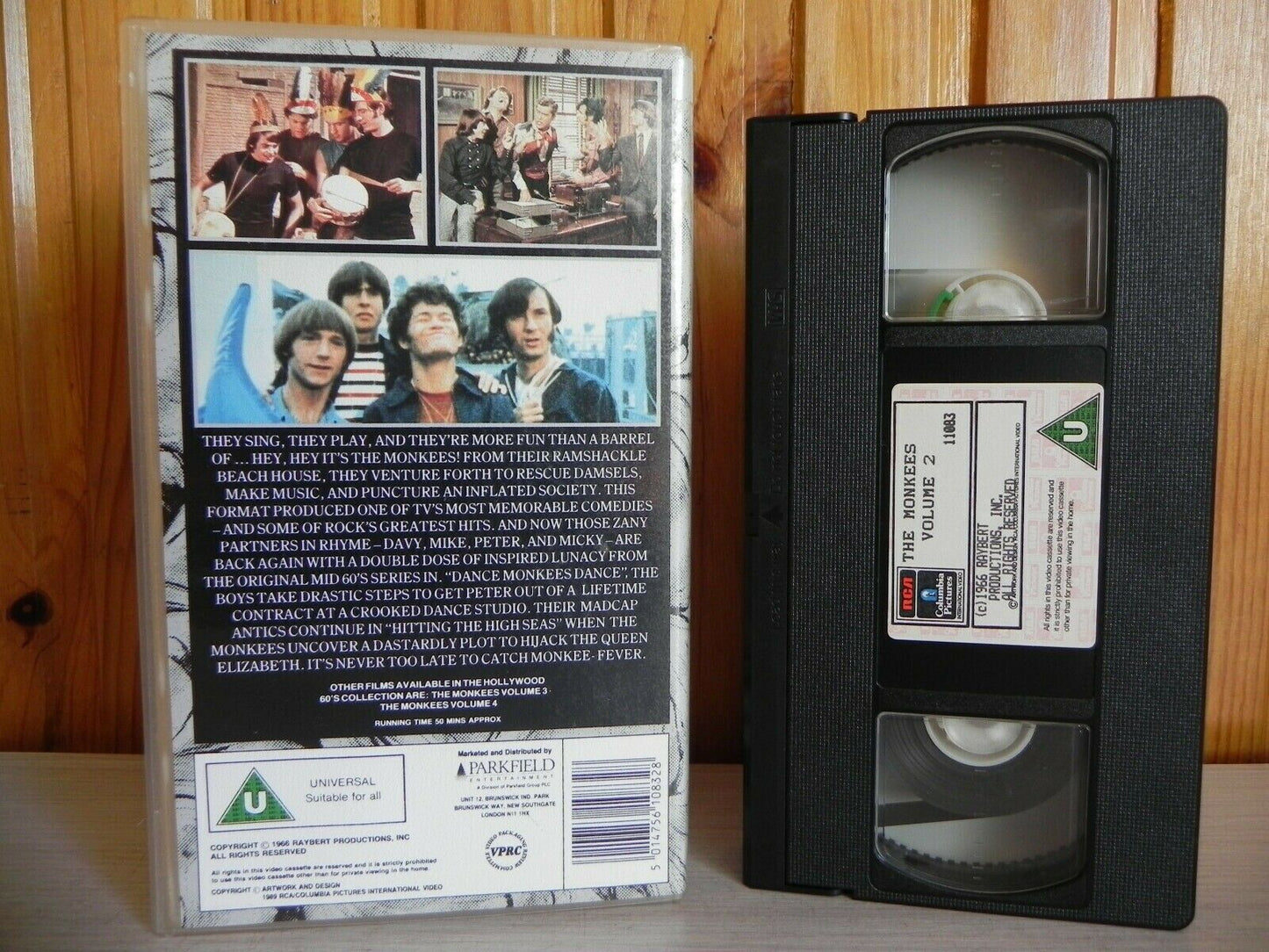 The Monkees - Volume 2 - The Hollywood 60's Collection - Two Episodes - Pal VHS-