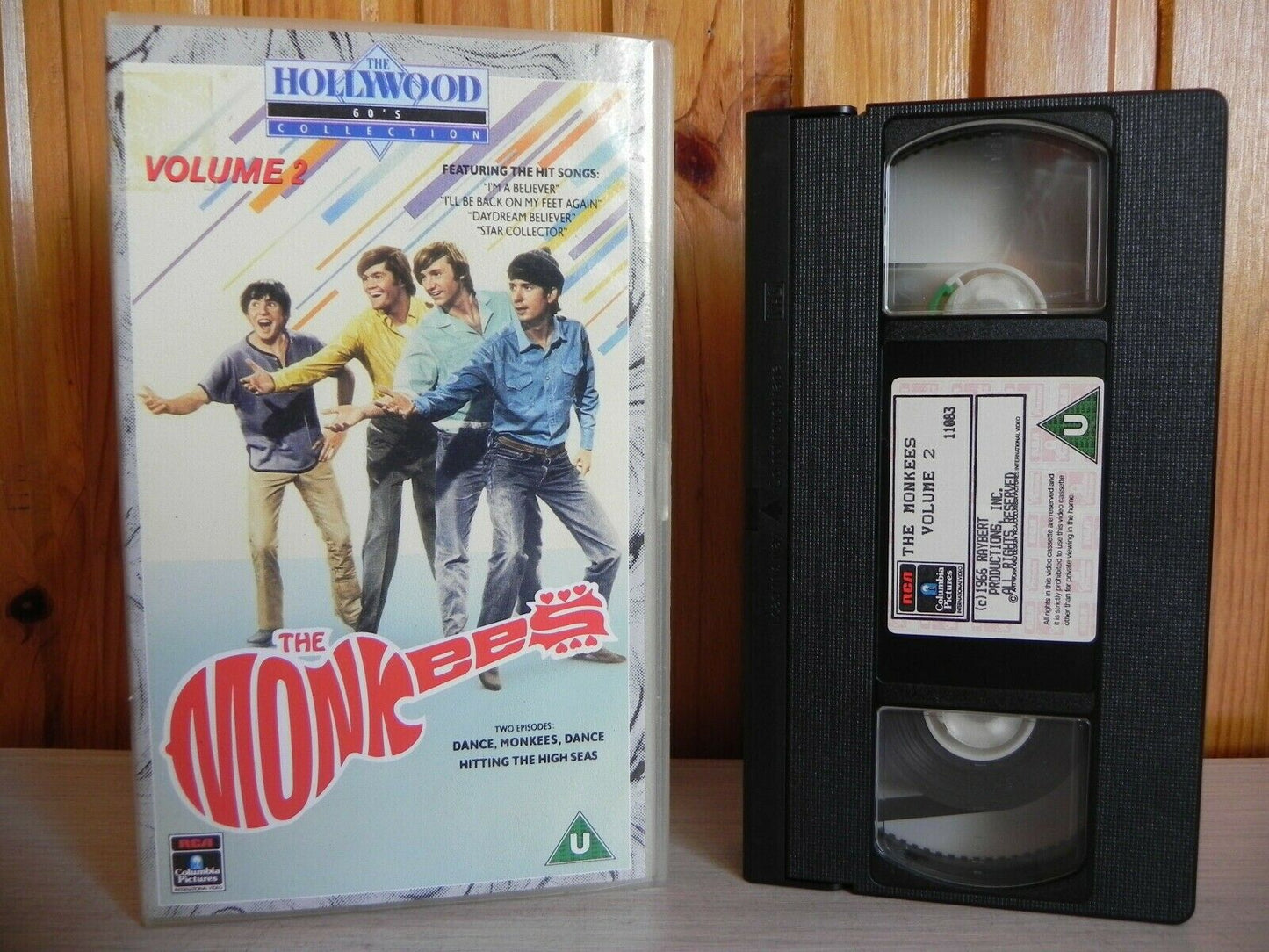 The Monkees - Volume 2 - The Hollywood 60's Collection - Two Episodes - Pal VHS-