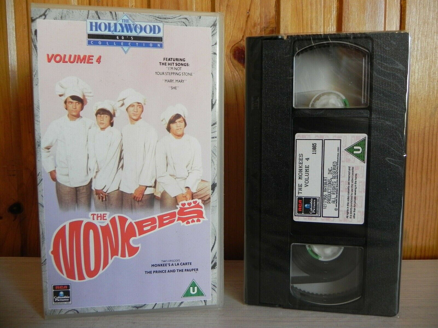 The Monkees - Volume 4 - The Hollywood 60's Collection - Two Episodes - Pal VHS-