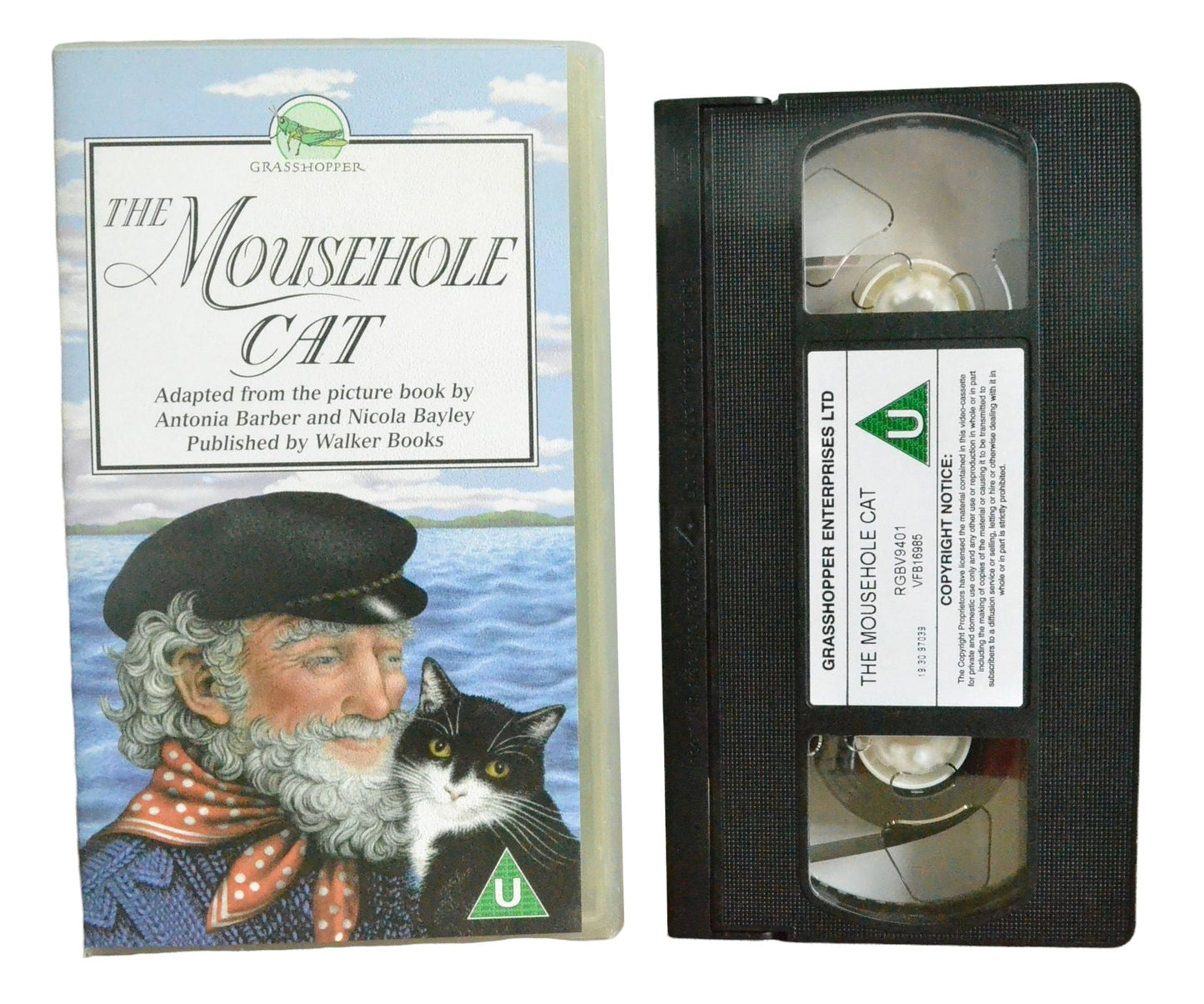 The Mousehole Cat - Grasshopper Enterprises Ltd - Children's - Pal VHS-