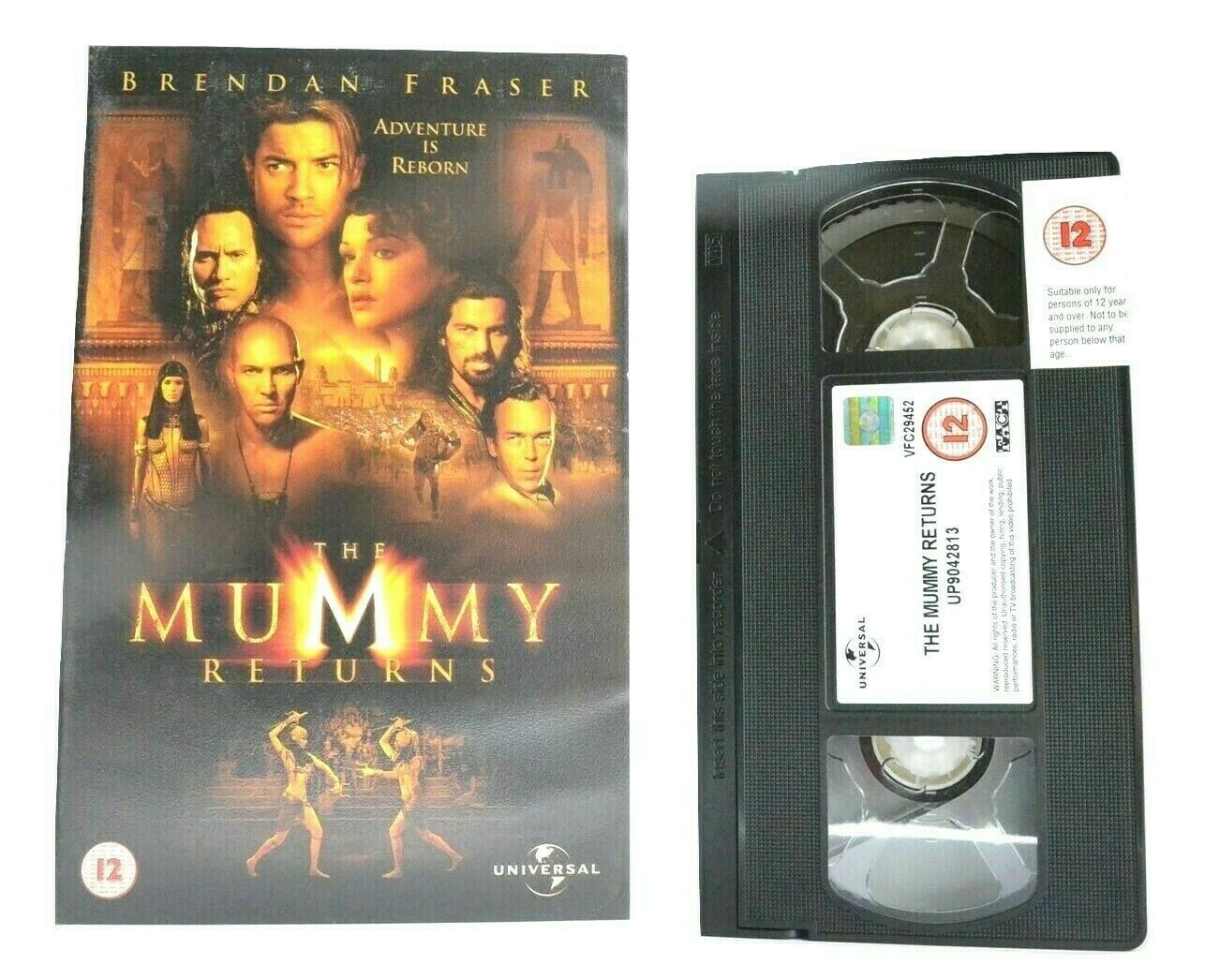 The Mummy Returns (2001): Adventure Is Reborn - Large Box - Brendan Fraser - VHS-